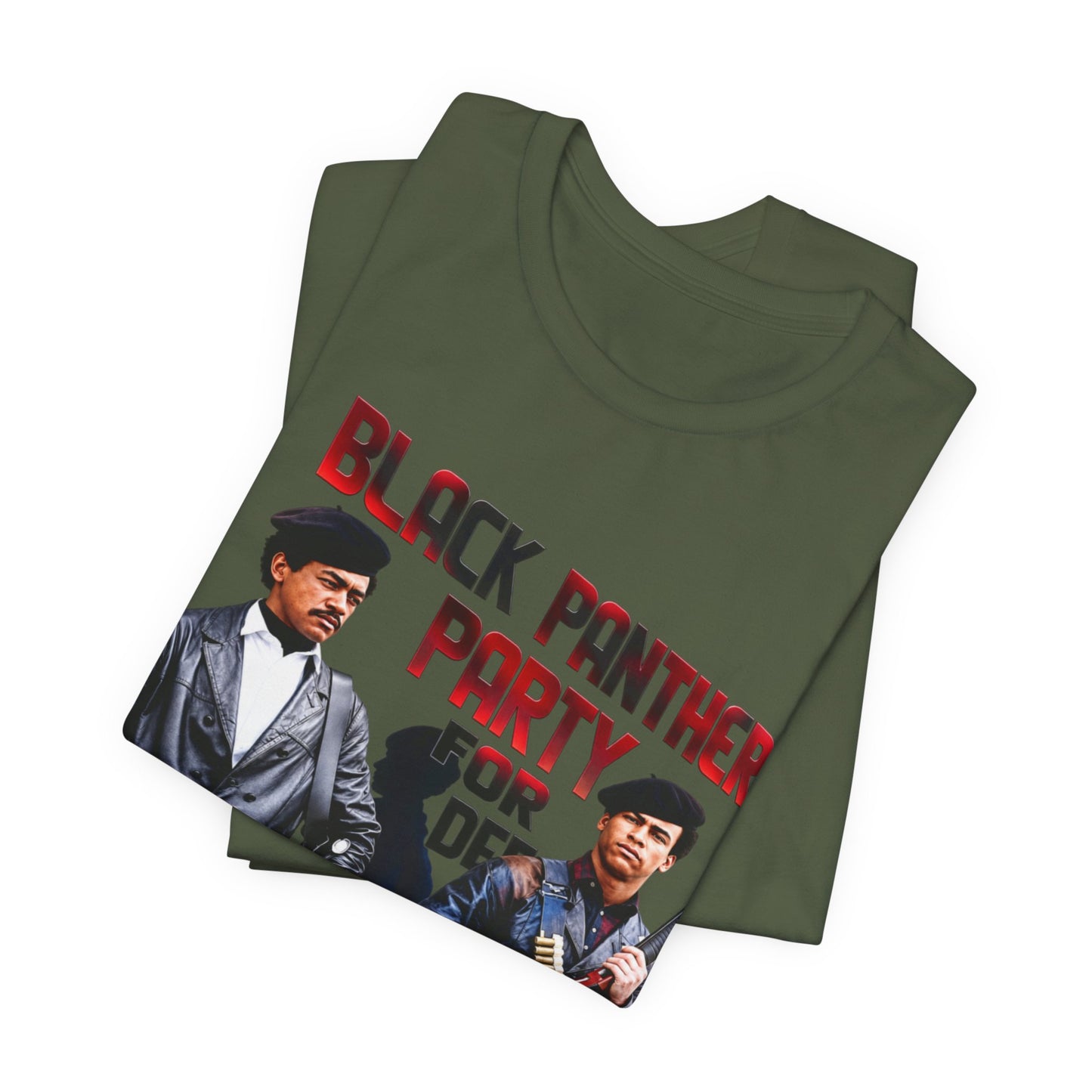 Panther Founders (Huey & Bobby): Unisex Jersey Short Sleeve Tee
