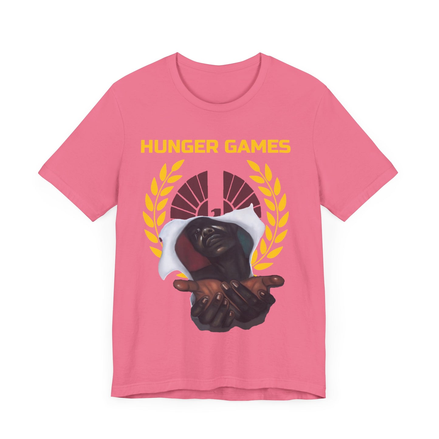 The Real Hunger Games: Unisex Short Sleeve Tee