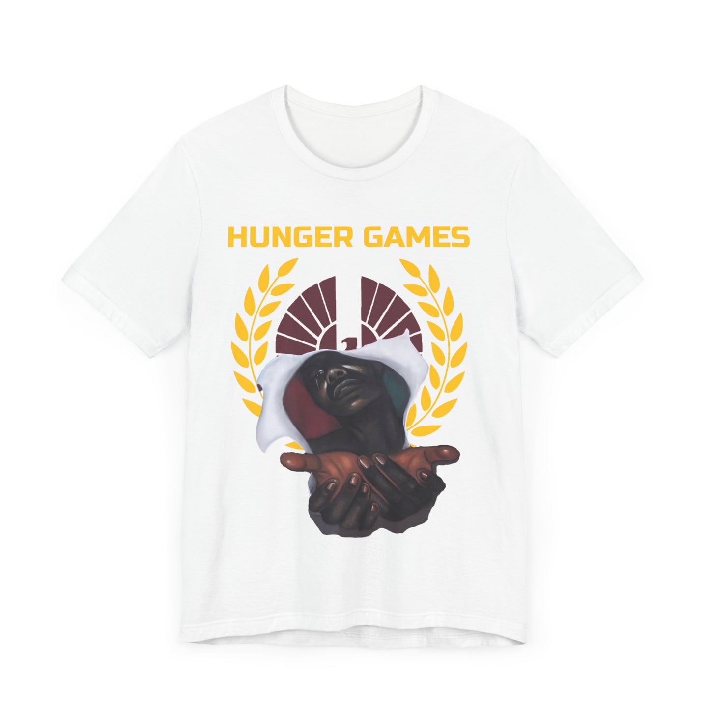 The Real Hunger Games: Unisex Short Sleeve Tee