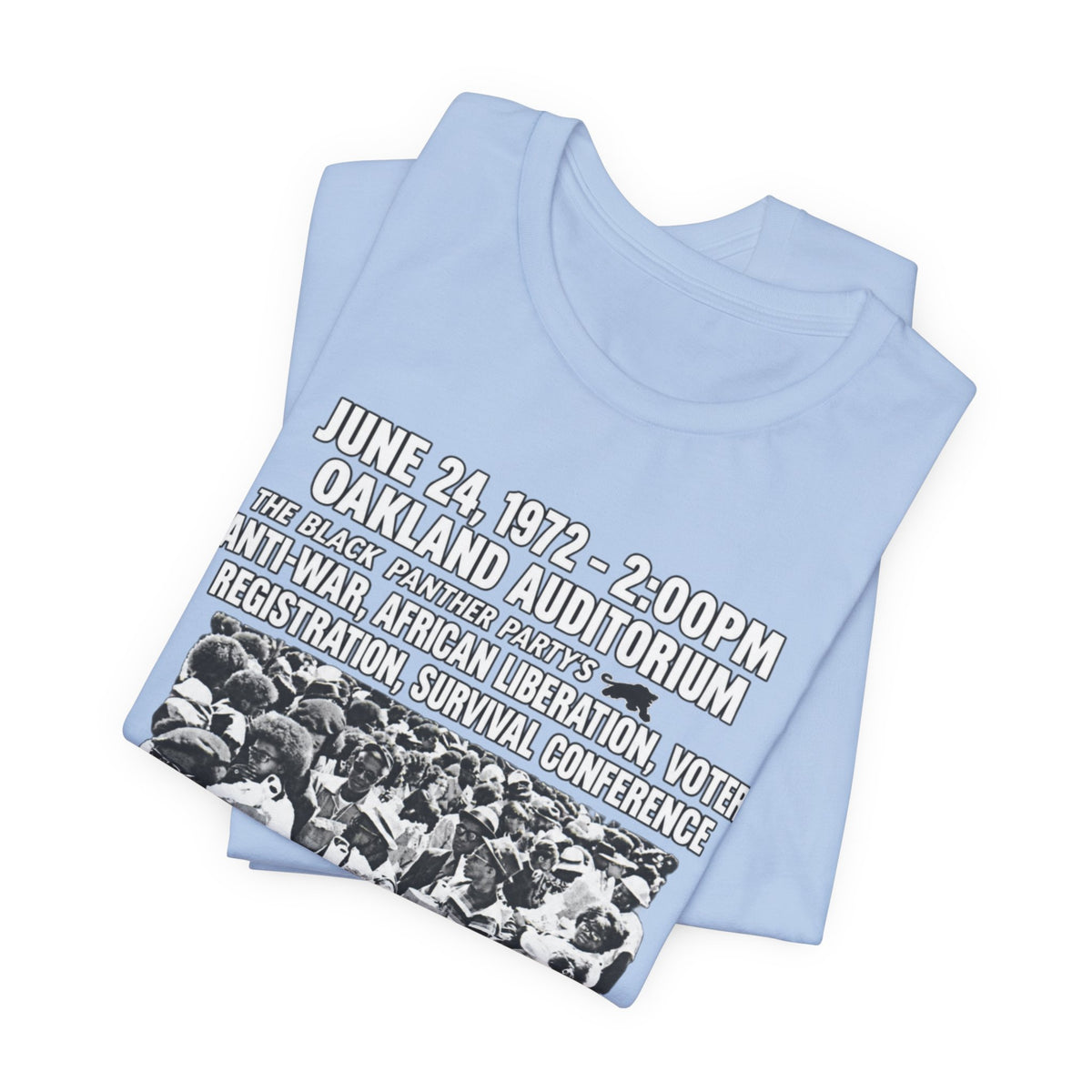 Black Panther Activism: Unisex Jersey Short Sleeve Tee