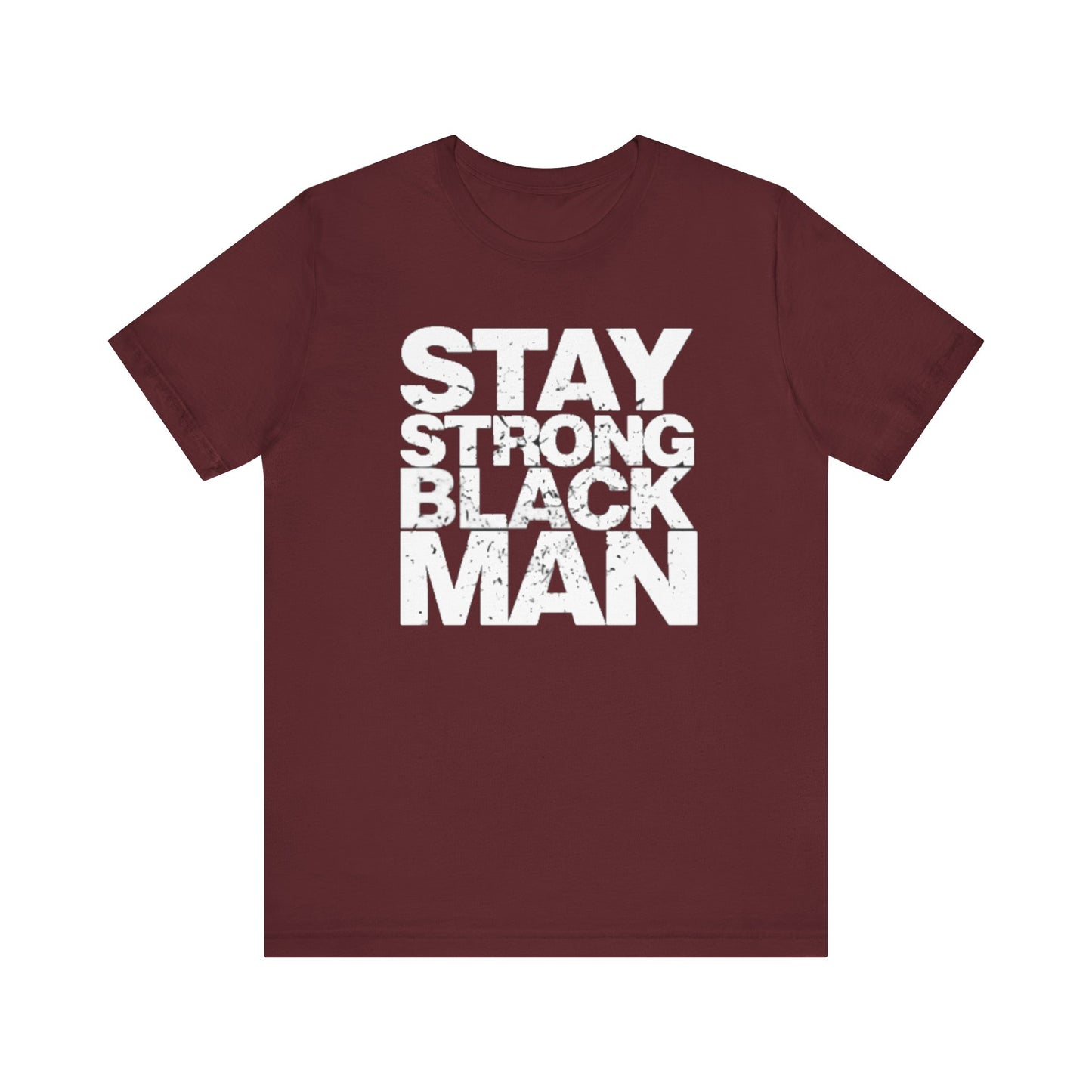 Stay Strong Black Man: Kings' Jersey Short Sleeve Tee