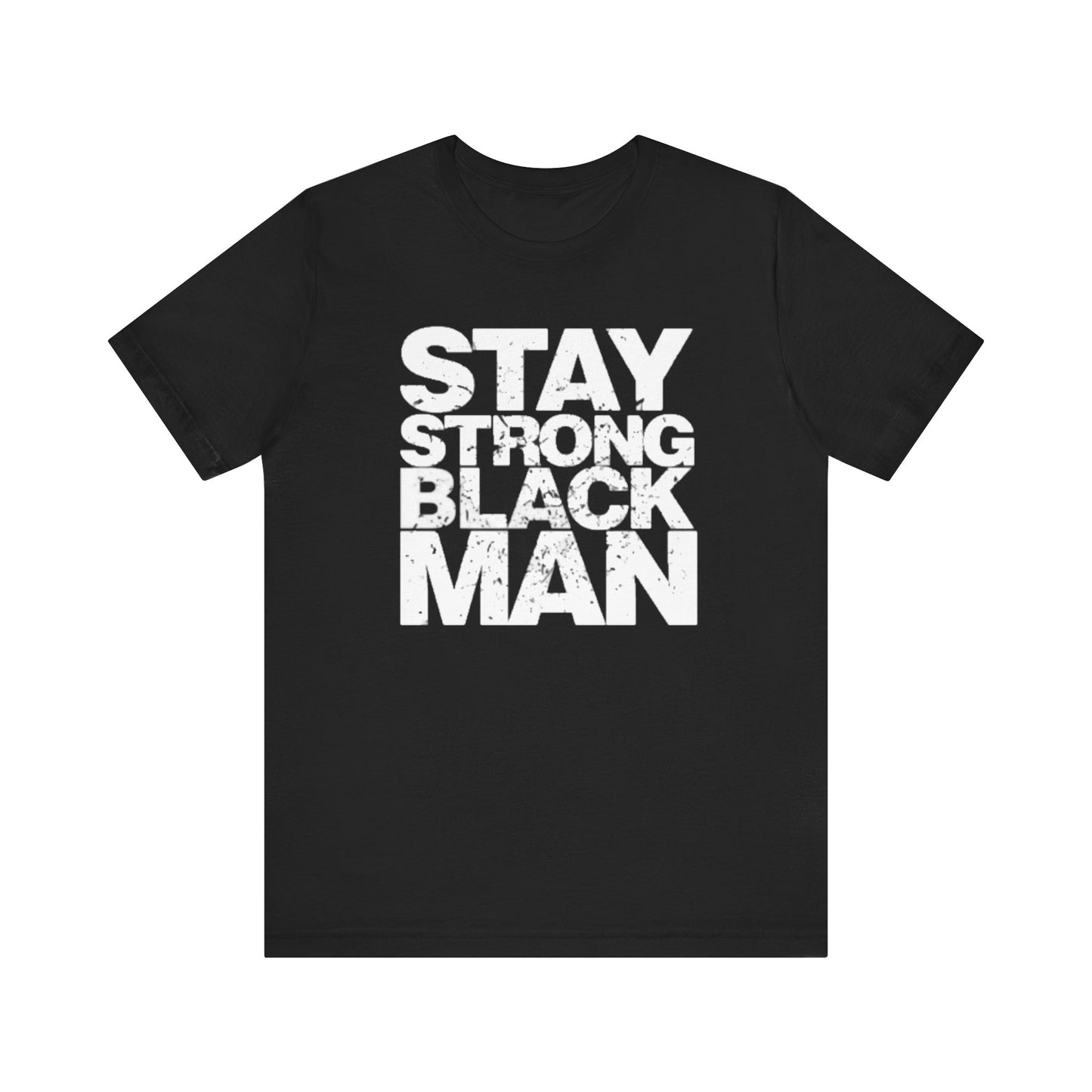 Stay Strong Black Man: Kings' Jersey Short Sleeve Tee