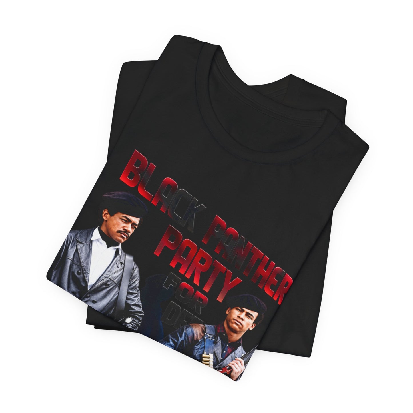 Panther Founders (Huey & Bobby): Unisex Jersey Short Sleeve Tee