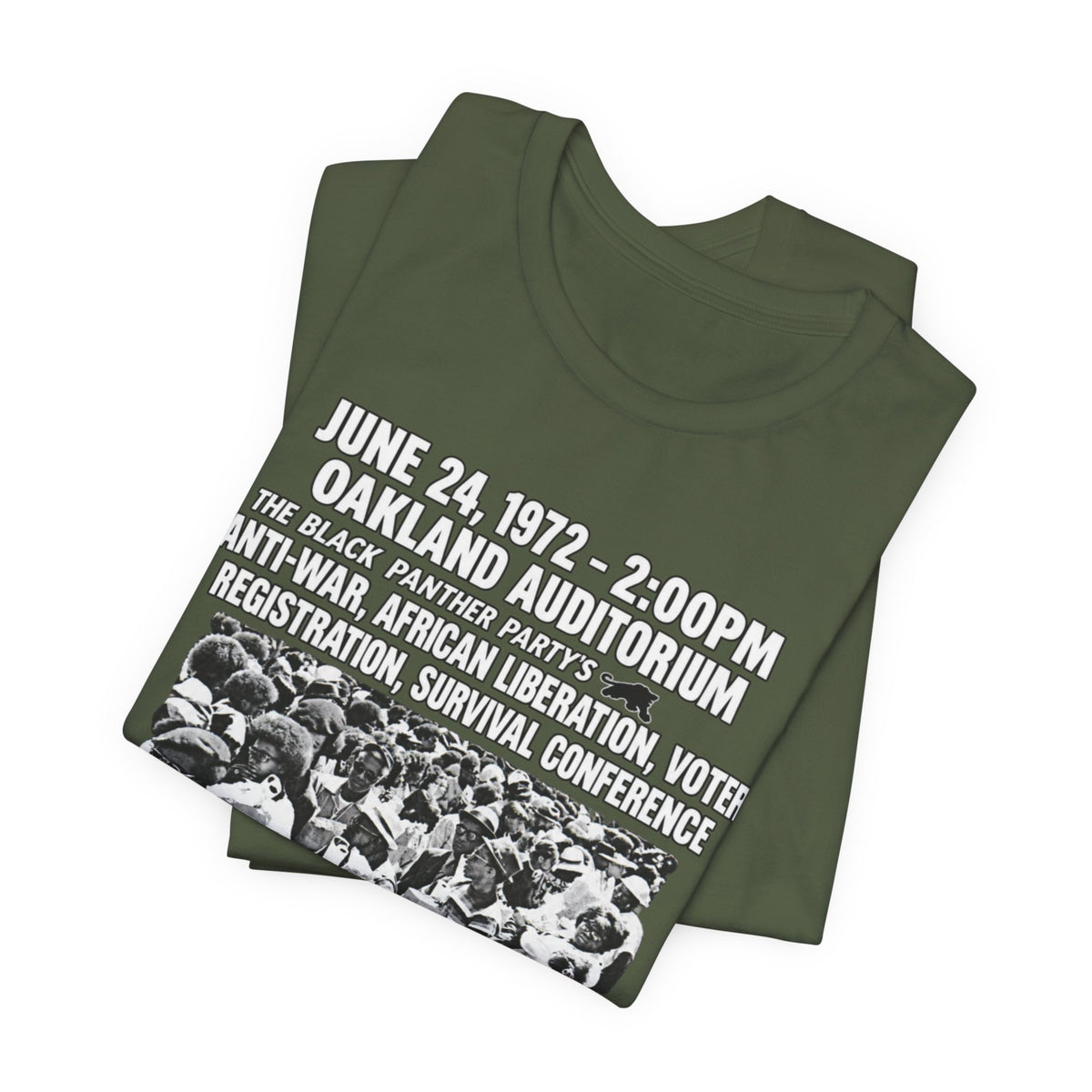 Black Panther Activism: Unisex Jersey Short Sleeve Tee