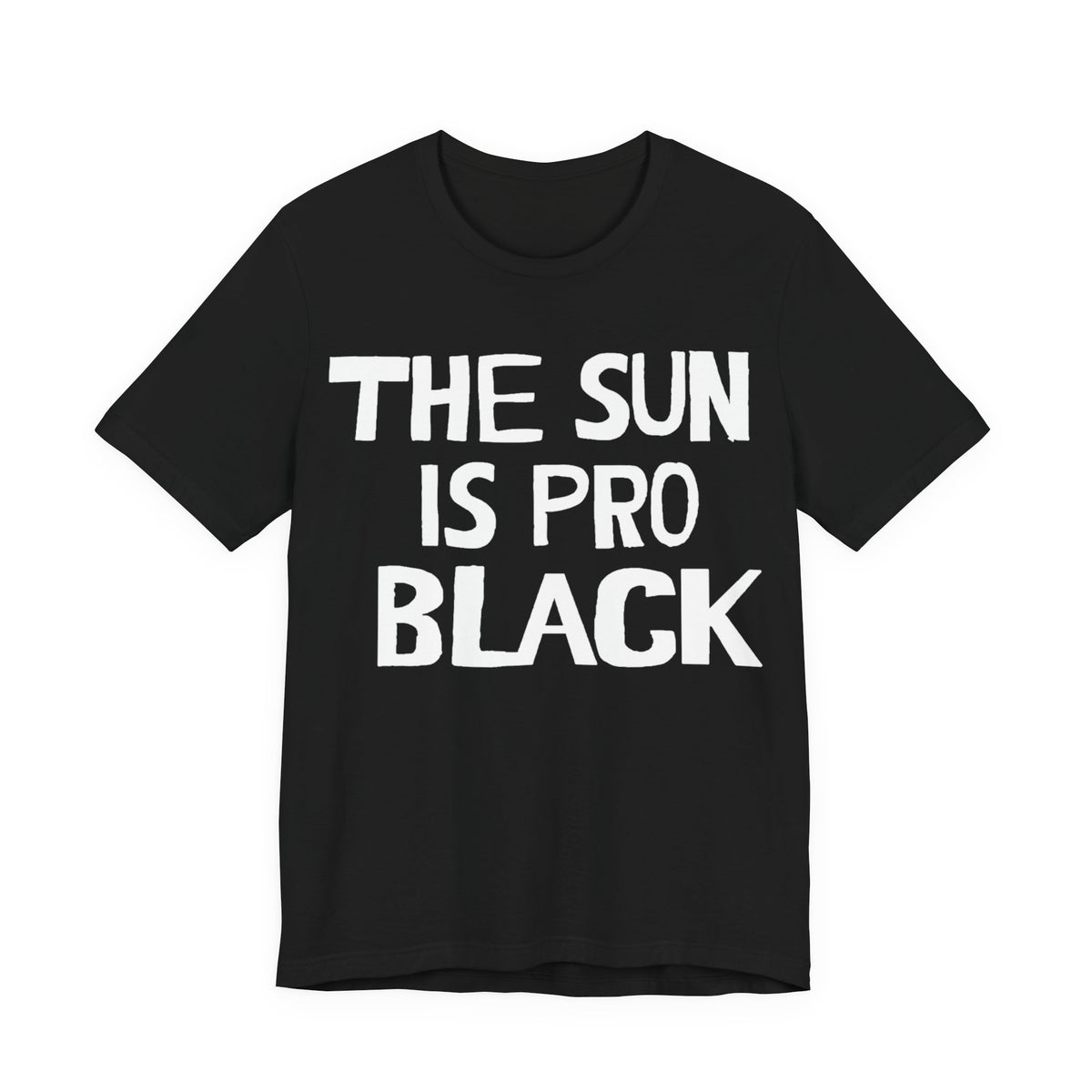 Pro Black: Unisex Jersey Short Sleeve Tee