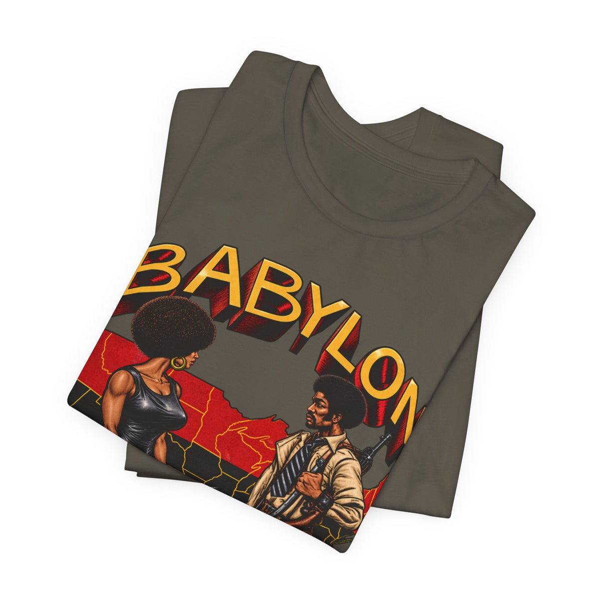 Black Babylon: Unisex Jersey Short Sleeve Tee
