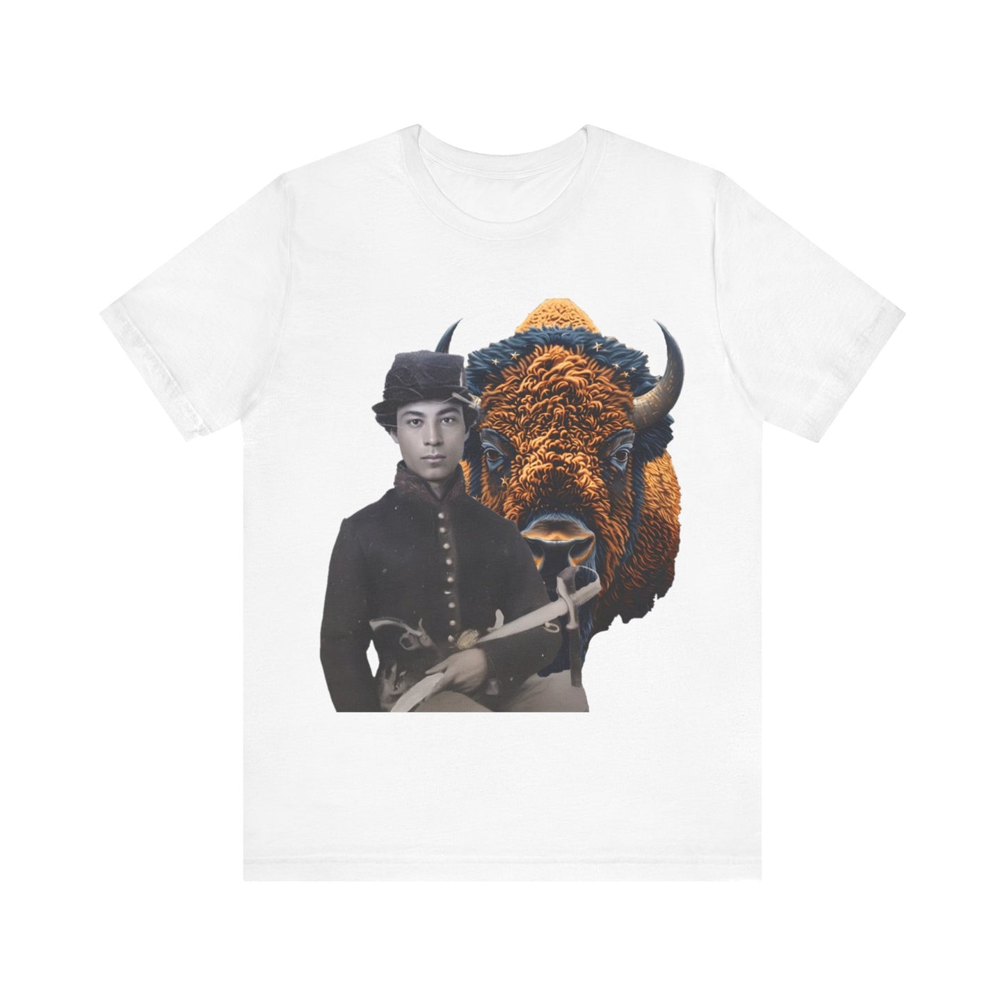 Cathay Williams/Buffalo Soldier: Unisex Jersey Short Sleeve Tee