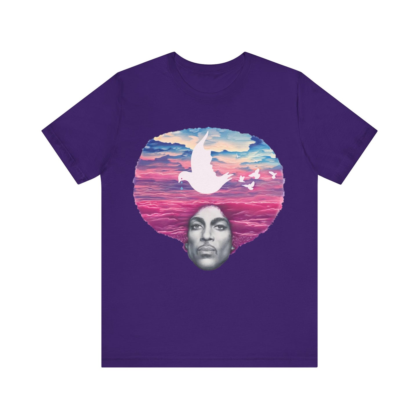 When Doves Cry: Unisex Jersey Short Sleeve Tee