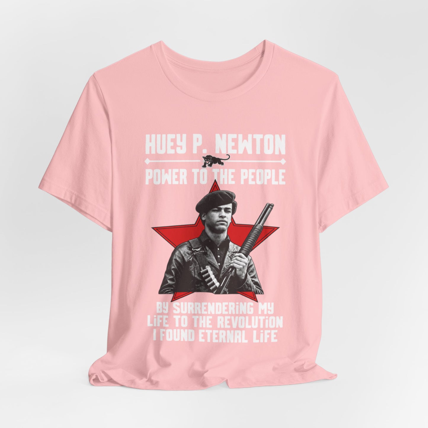 Dr. Huey P. Newton/Power to the People: Unisex Jersey Short Sleeve Tee