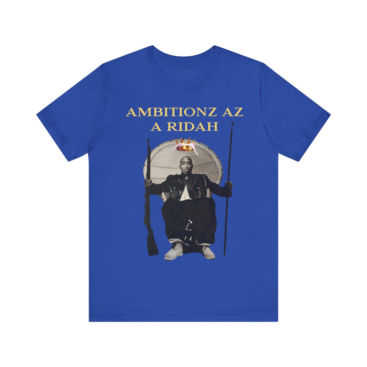 Ambitionz Az A Ridah: Unisex Jersey Short Sleeve Tee