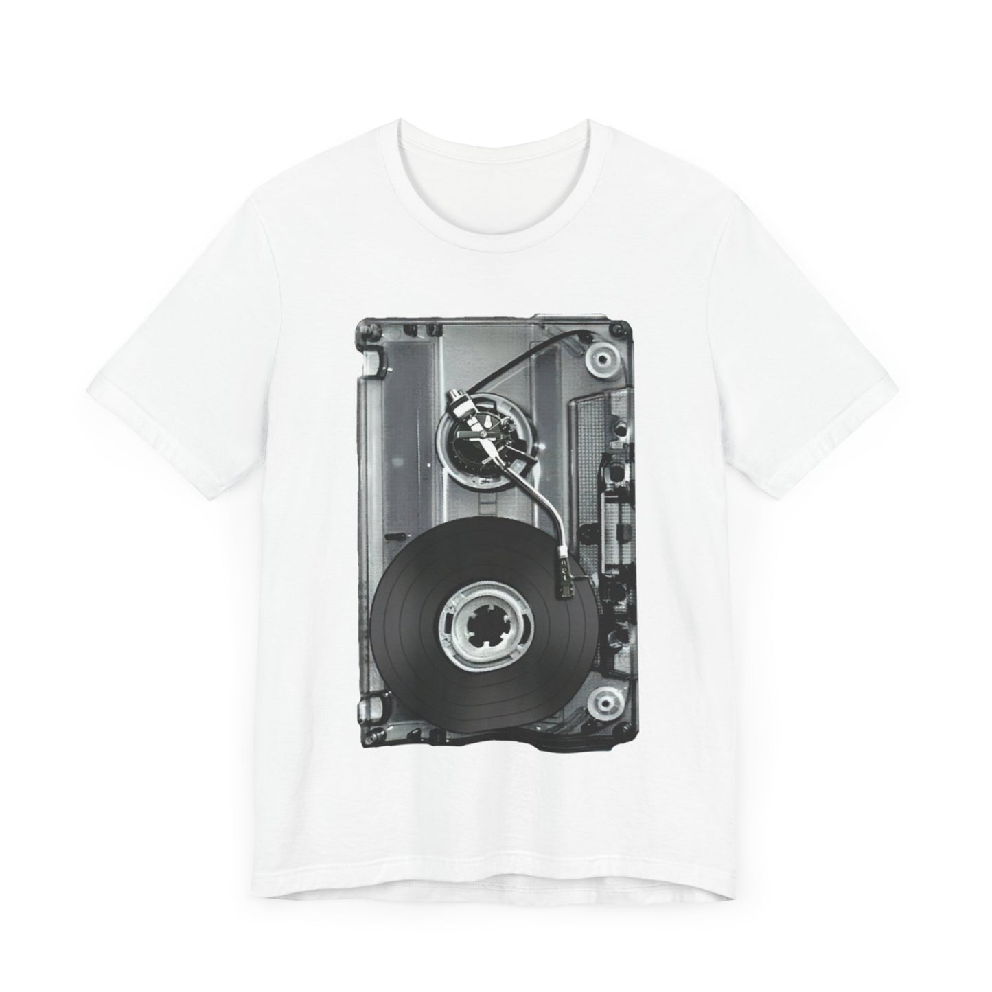 Old School Music/Tape: Unisex Jersey Short Sleeve Tee