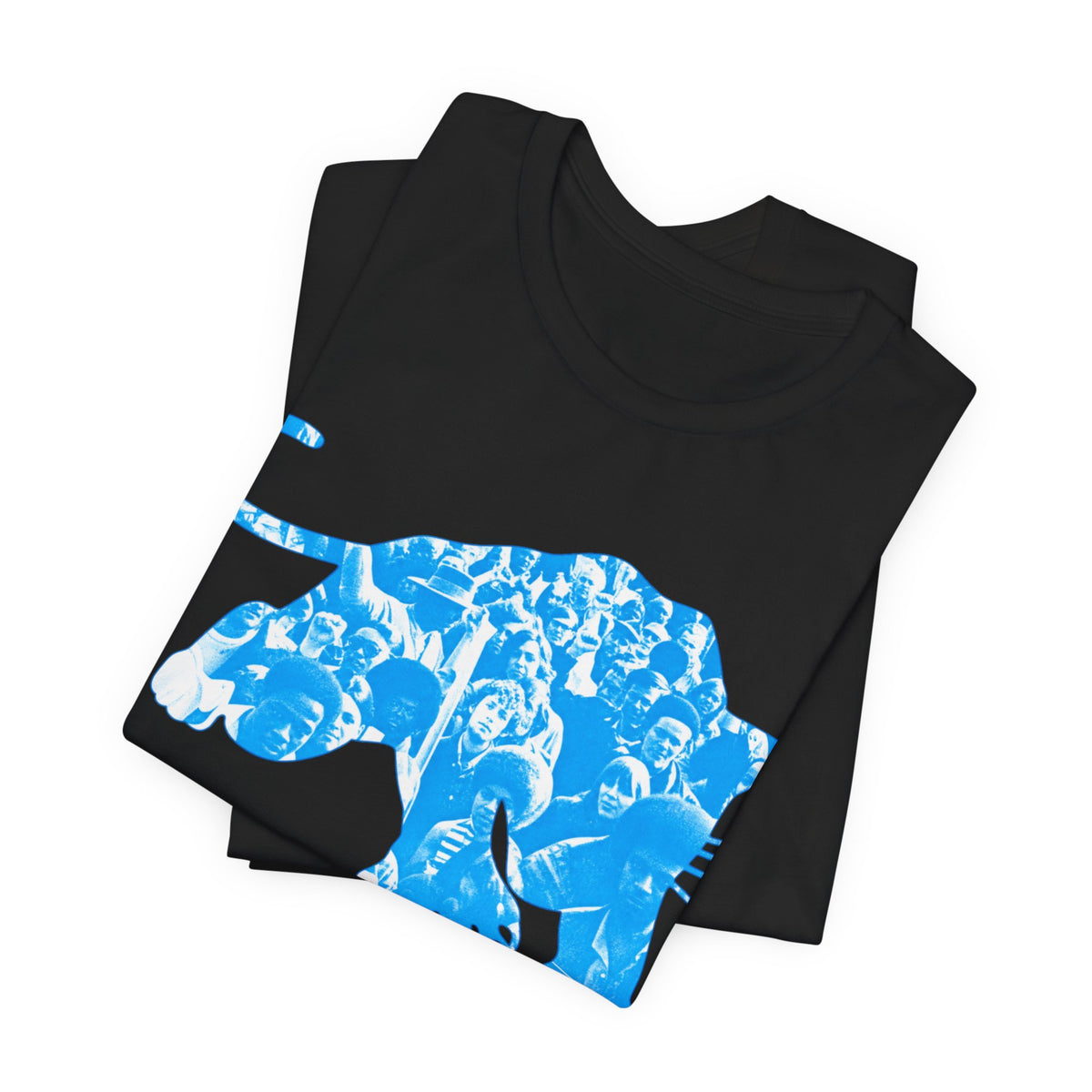 Power to the People/Panther: Unisex Jersey Short Sleeve Tee