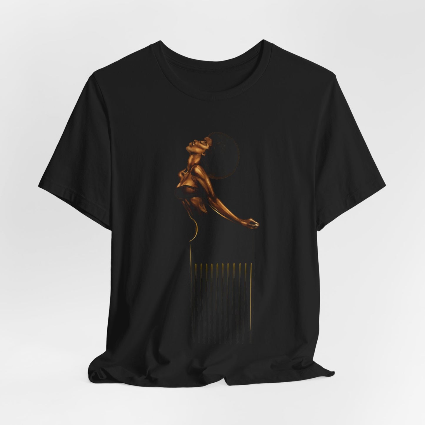 Afro Soul Pick: Unisex Jersey Short Sleeve Tee