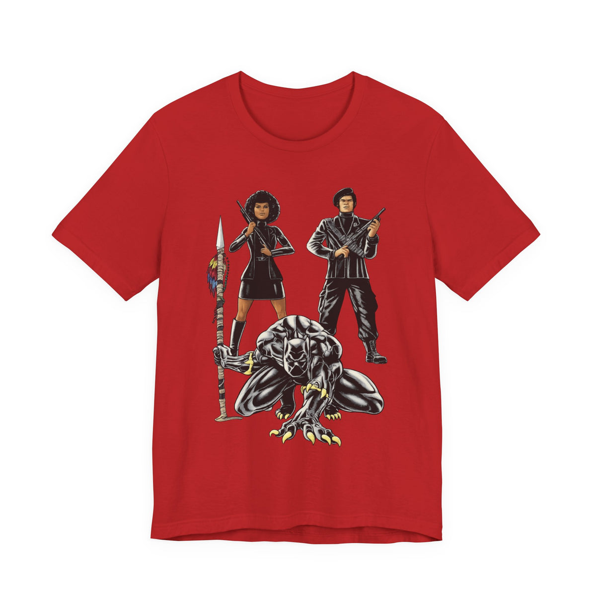 The Panthers: Unisex Jersey Short Sleeve Tee