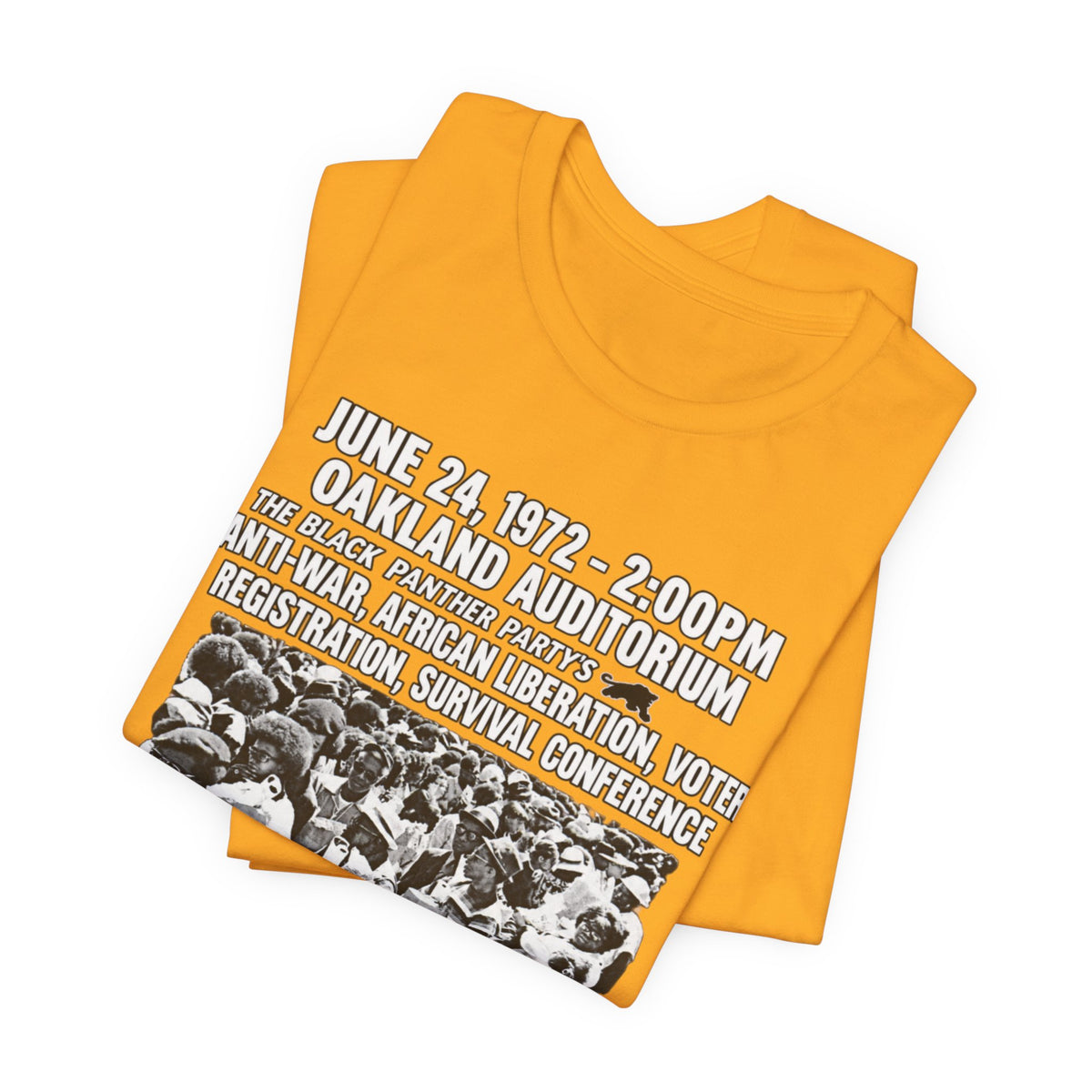 Black Panther Activism: Unisex Jersey Short Sleeve Tee