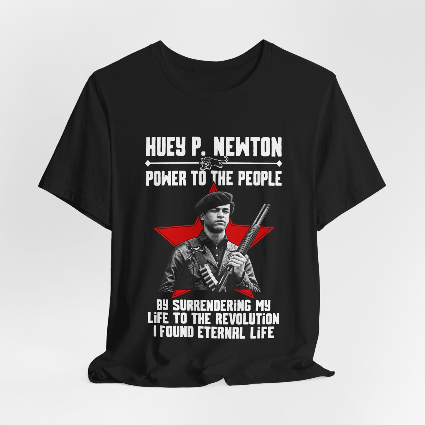 Dr. Huey P Newton: Unisex Jersey Short Sleeve Tee
