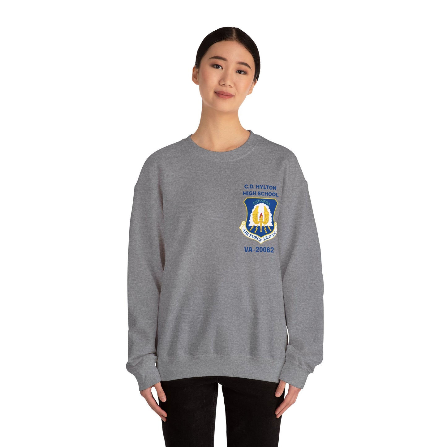 AFJROTC C/WASHINGTON Unisex Crewneck Sweatshirt - Perfect Gift for Cadets