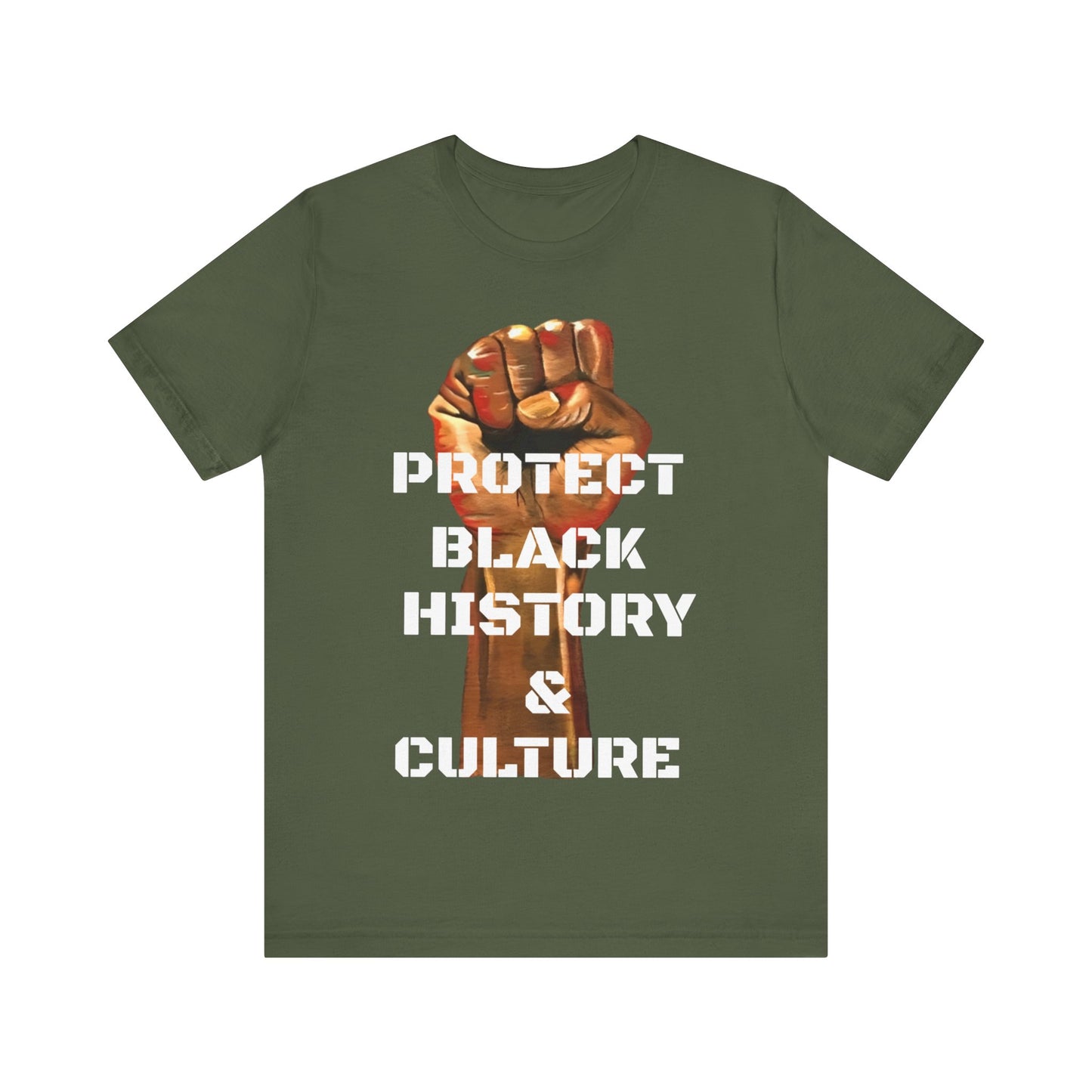 Protect Black History & Culture: Unisex Jersey Short Sleeve Tee