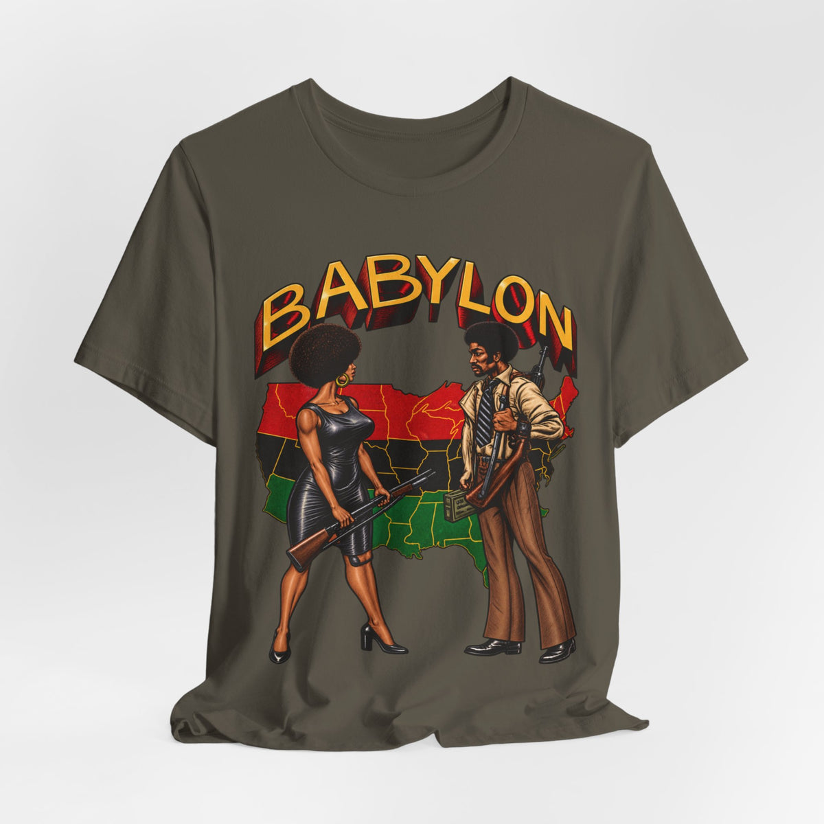 Black Babylon: Unisex Jersey Short Sleeve Tee