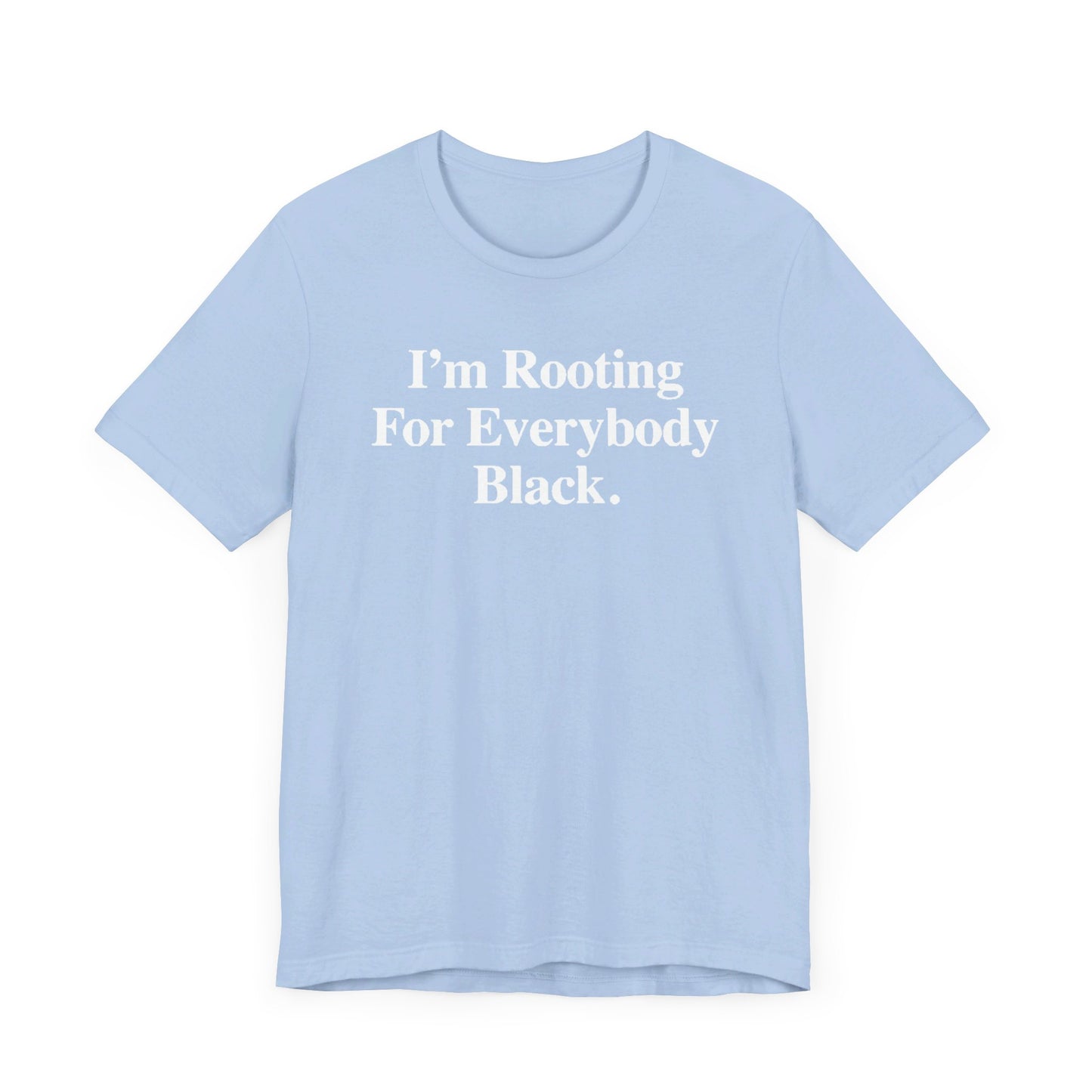 Rooting For Everyone Black: Kings' Jersey Short Sleeve Tee