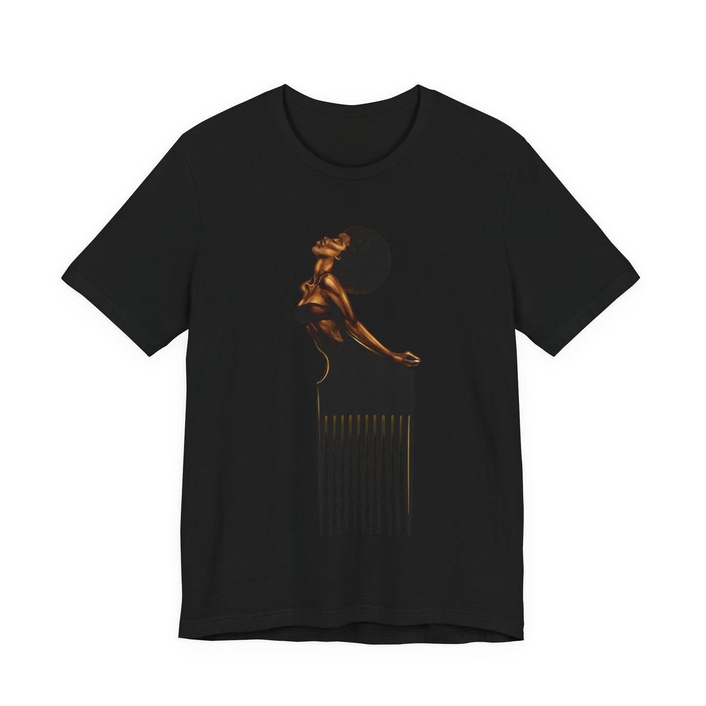 Afro Soul Pick: Unisex Jersey Short Sleeve Tee