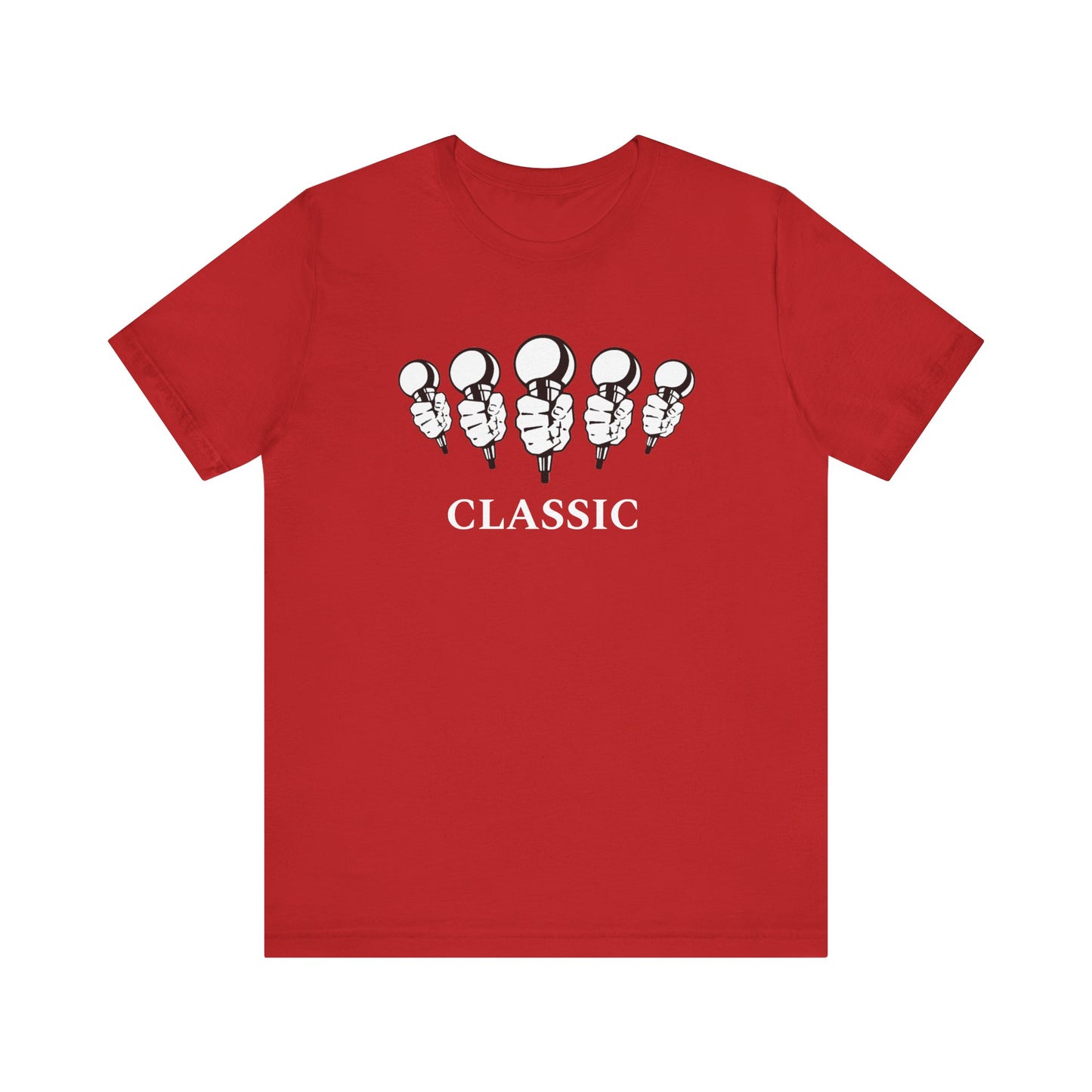 5 Mics/Classic: Unisex Jersey Short Sleeve Tee