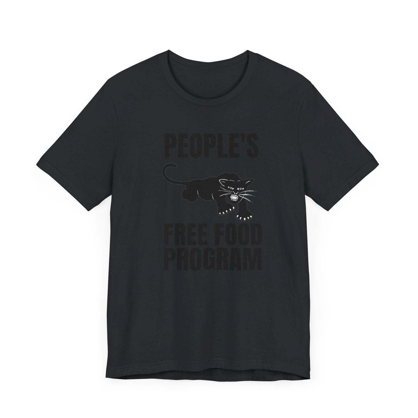 People's Free Food Program: Unisex Jersey Short Sleeve Tee