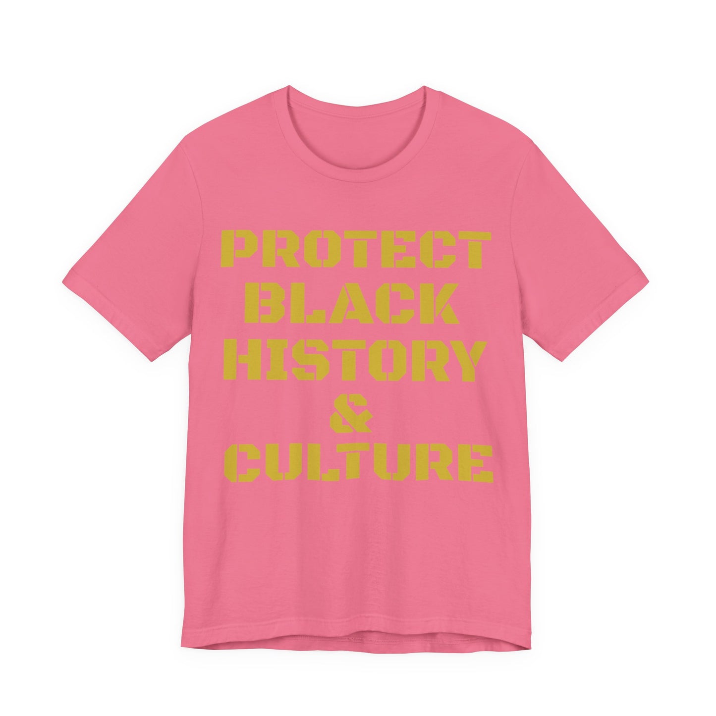 Protect Black History & Culture: Unisex Jersey Short Sleeve Tee