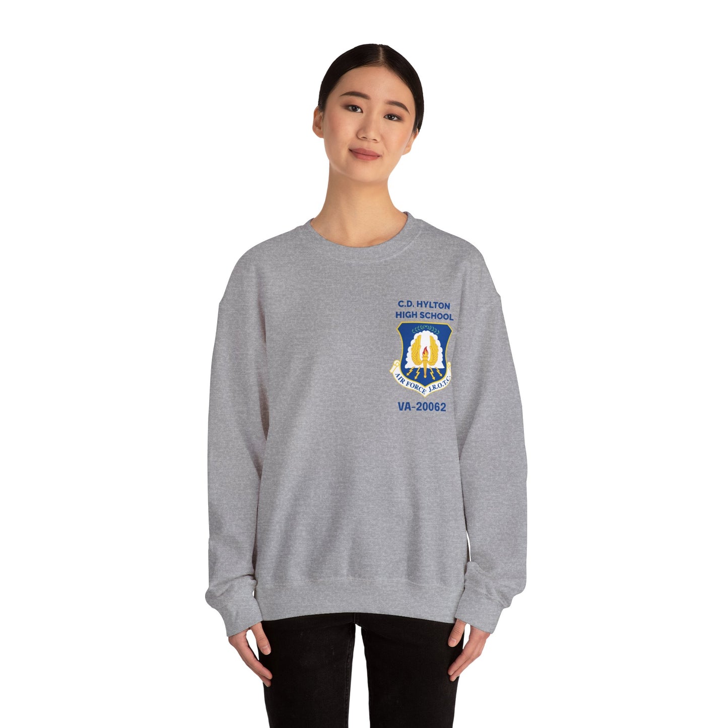 AFJROTC C/WASHINGTON Unisex Crewneck Sweatshirt - Perfect Gift for Cadets