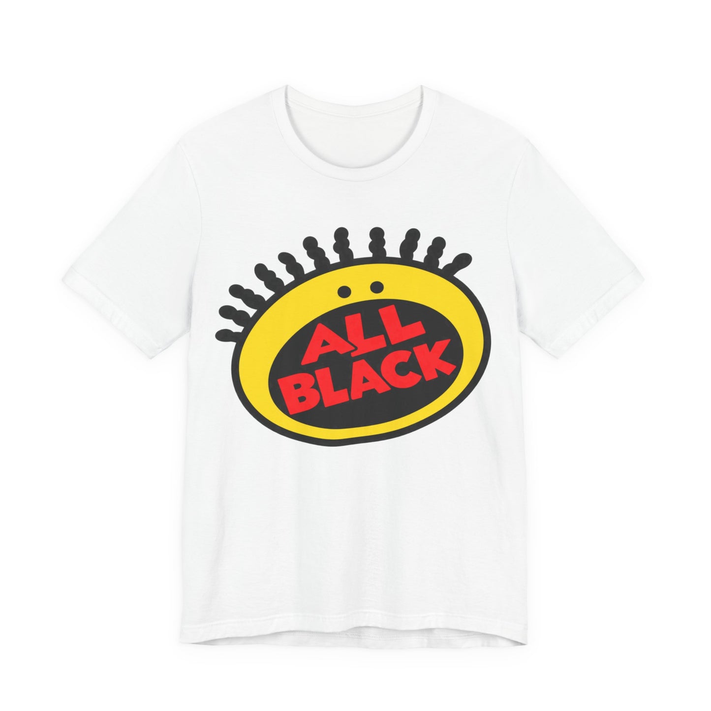 All Black: Unisex Jersey Short Sleeve Tee