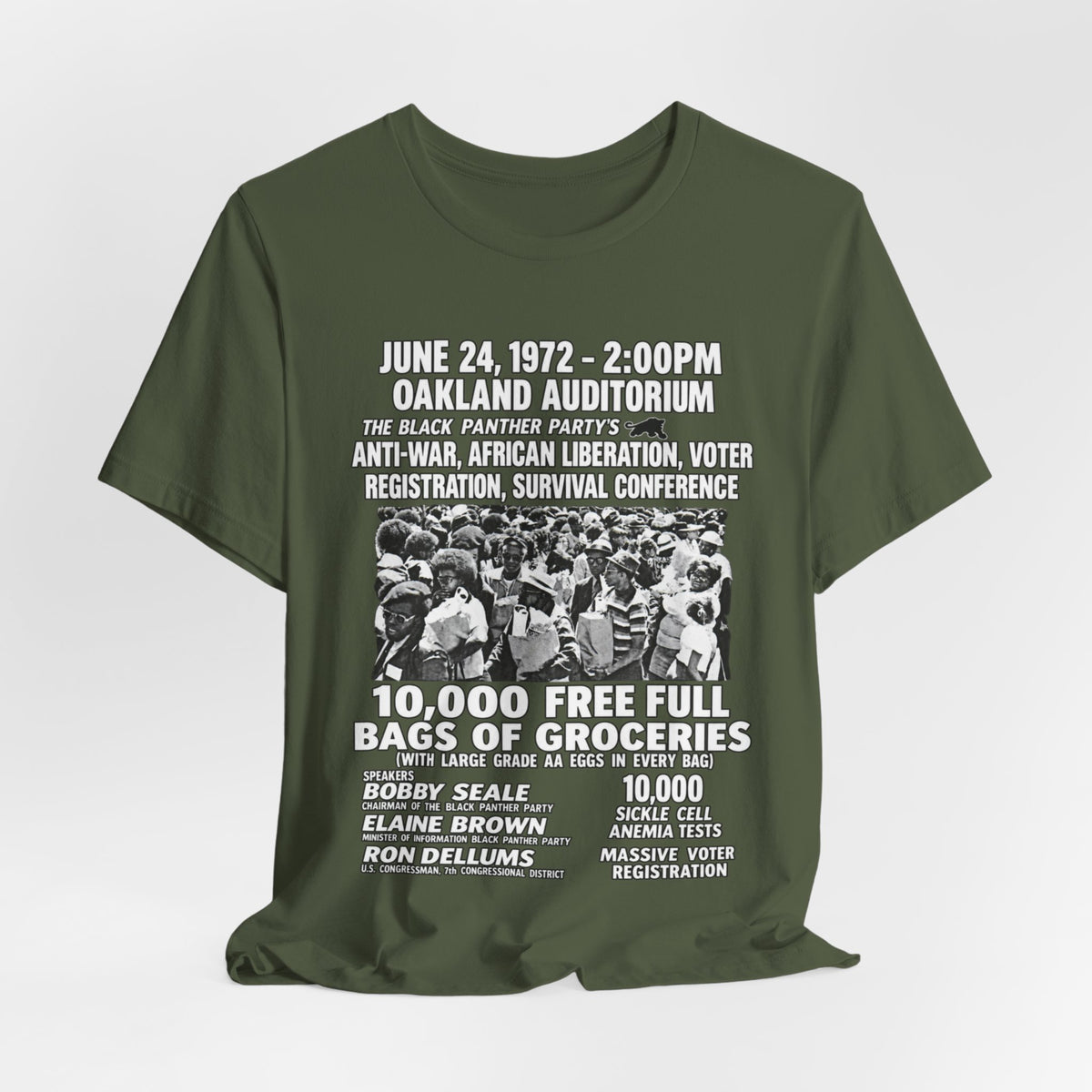 Black Panther Activism: Unisex Jersey Short Sleeve Tee