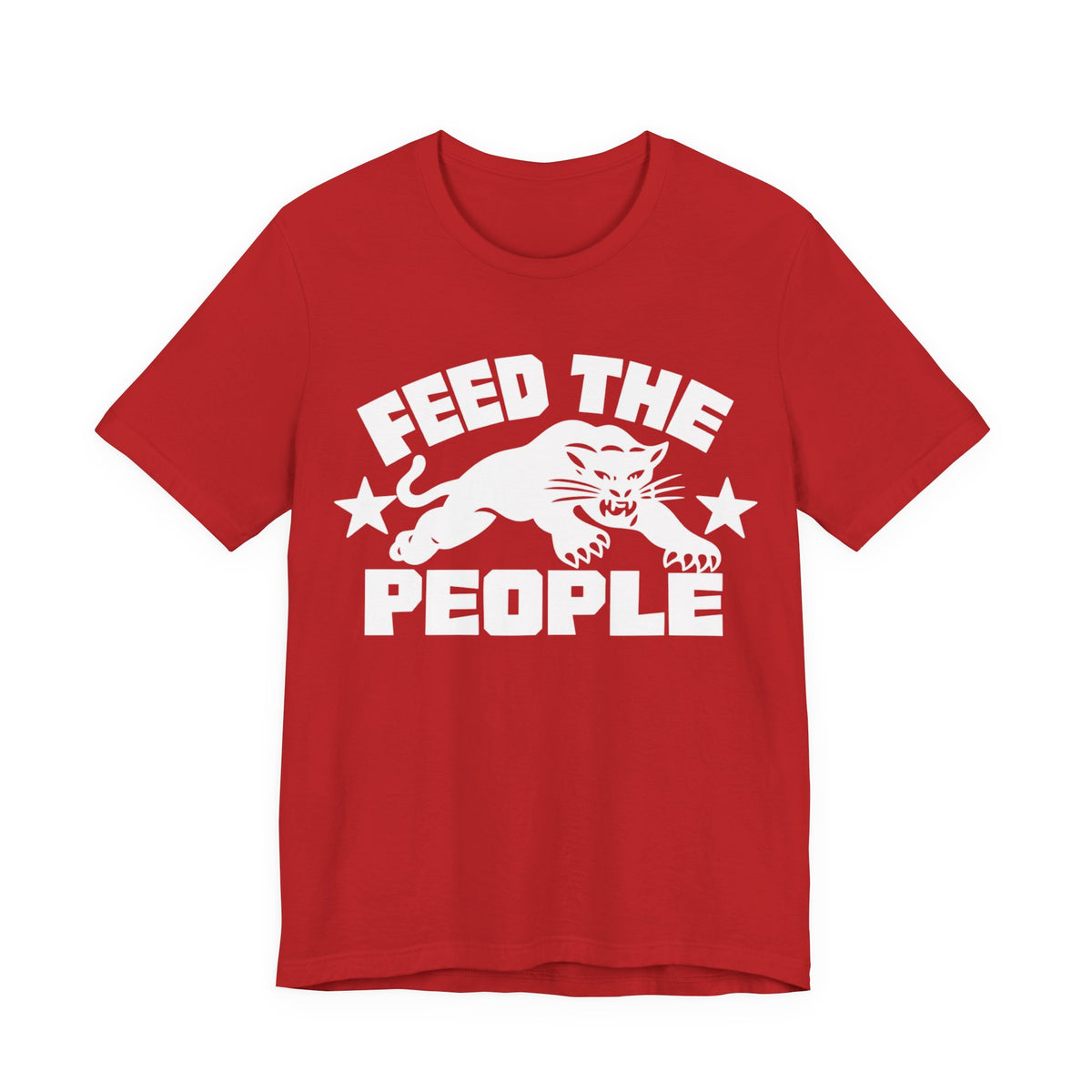Feed the People: Unisex Jersey Short Sleeve Tee