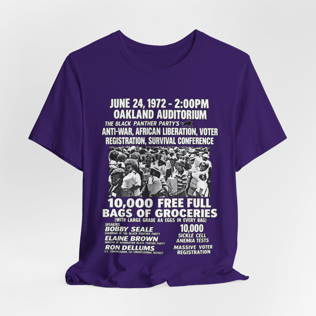 Black Panther Activism: Unisex Jersey Short Sleeve Tee
