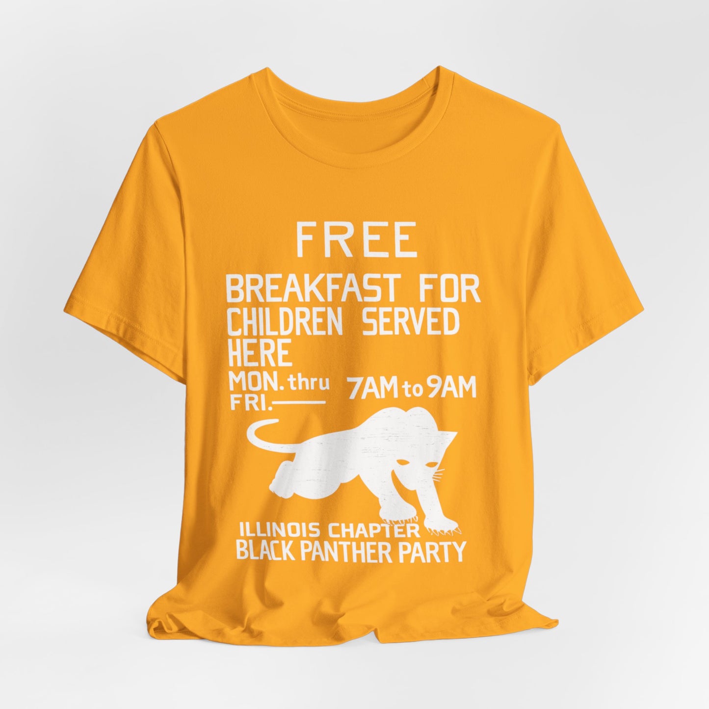 Free Breakfast Program: Unisex Jersey Short Sleeve Tee