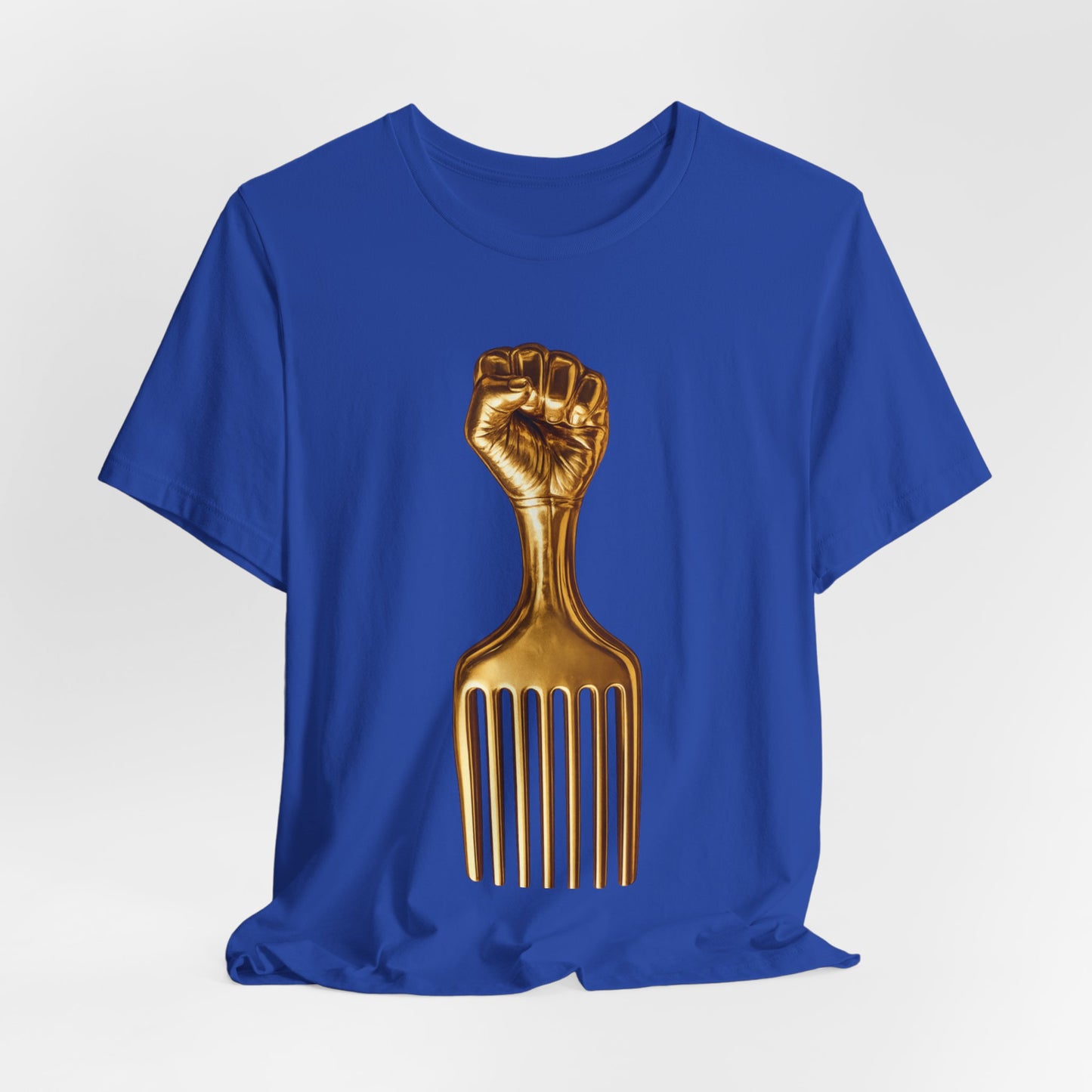Golden Fist Pick: Unisex Jersey Short Sleeve Tee