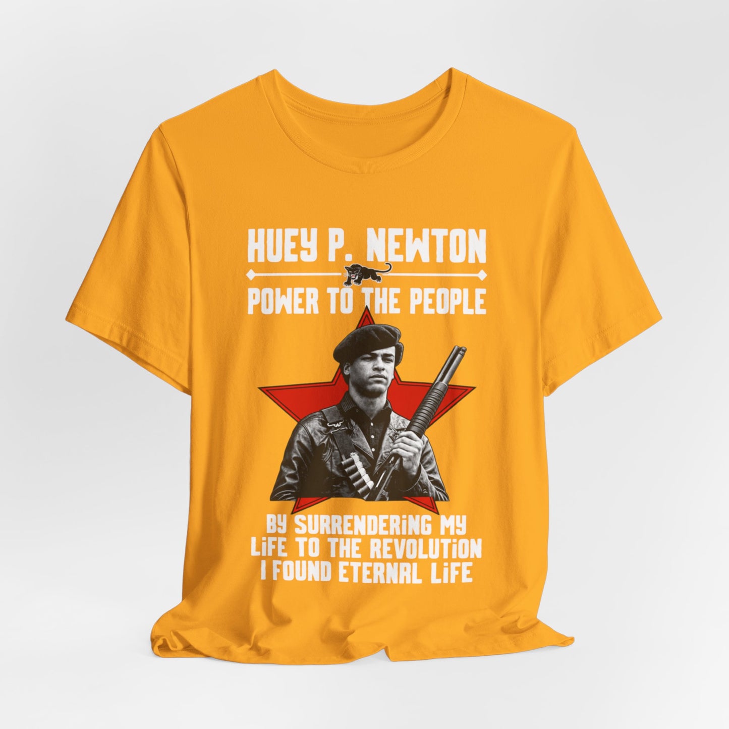Dr. Huey P. Newton/Power to the People: Unisex Jersey Short Sleeve Tee