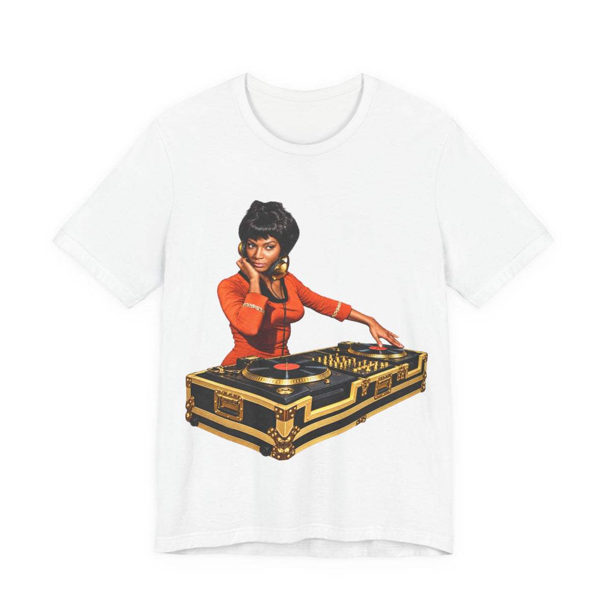 Go DJ: Unisex Jersey Short Sleeve Tee