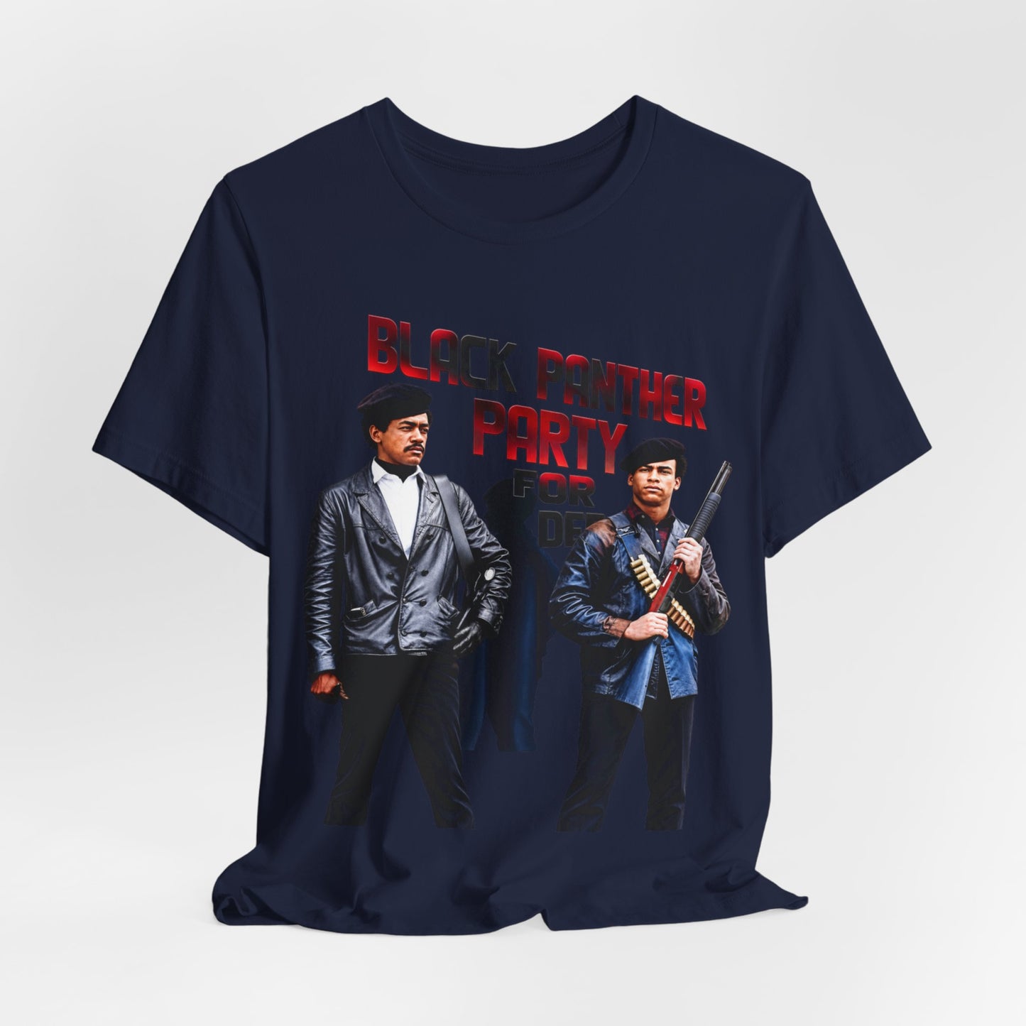 Panther Founders (Huey & Bobby): Unisex Jersey Short Sleeve Tee