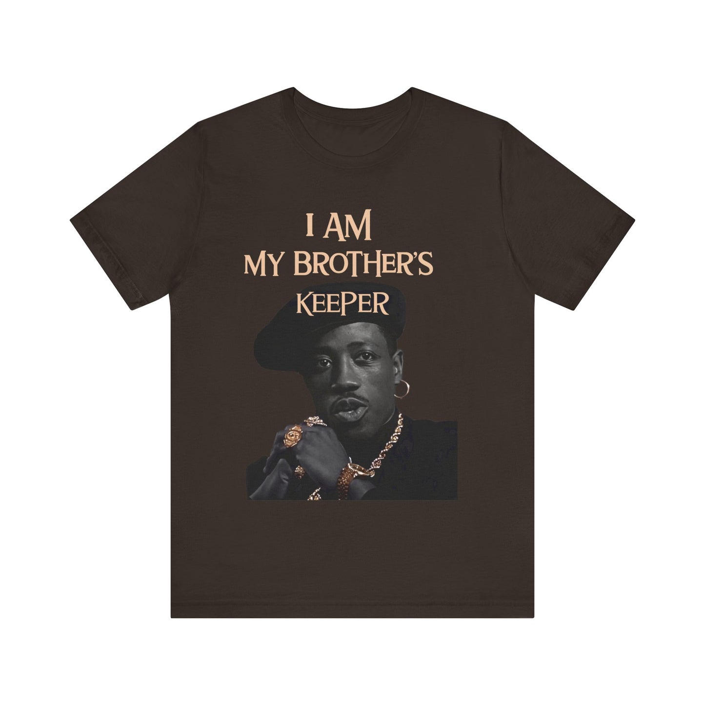 I AM MY BROTHER'S KEEPER: Unisex Jersey Short Sleeve Tee