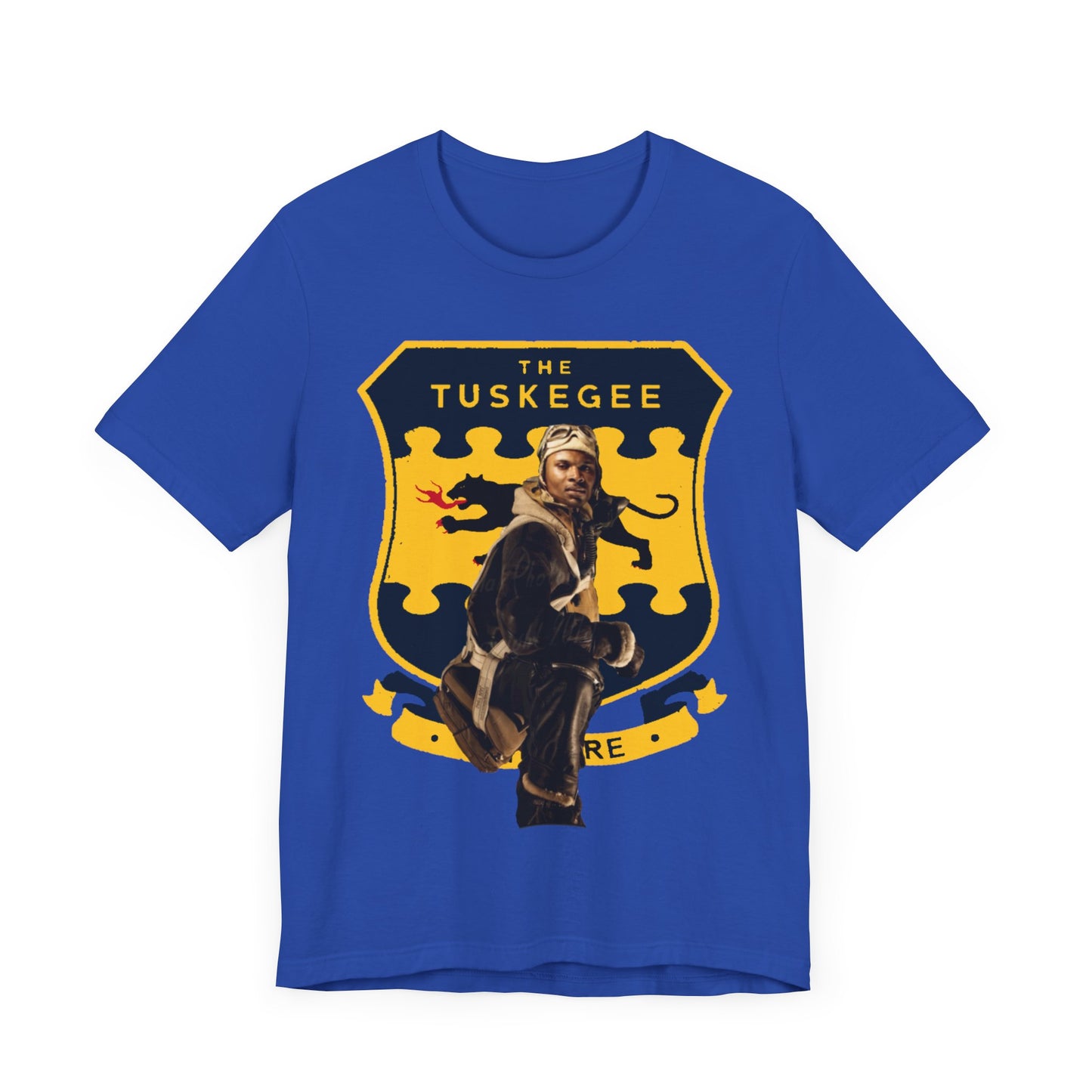 Tuskegee Airmen/Shield: Unisex Jersey Tee