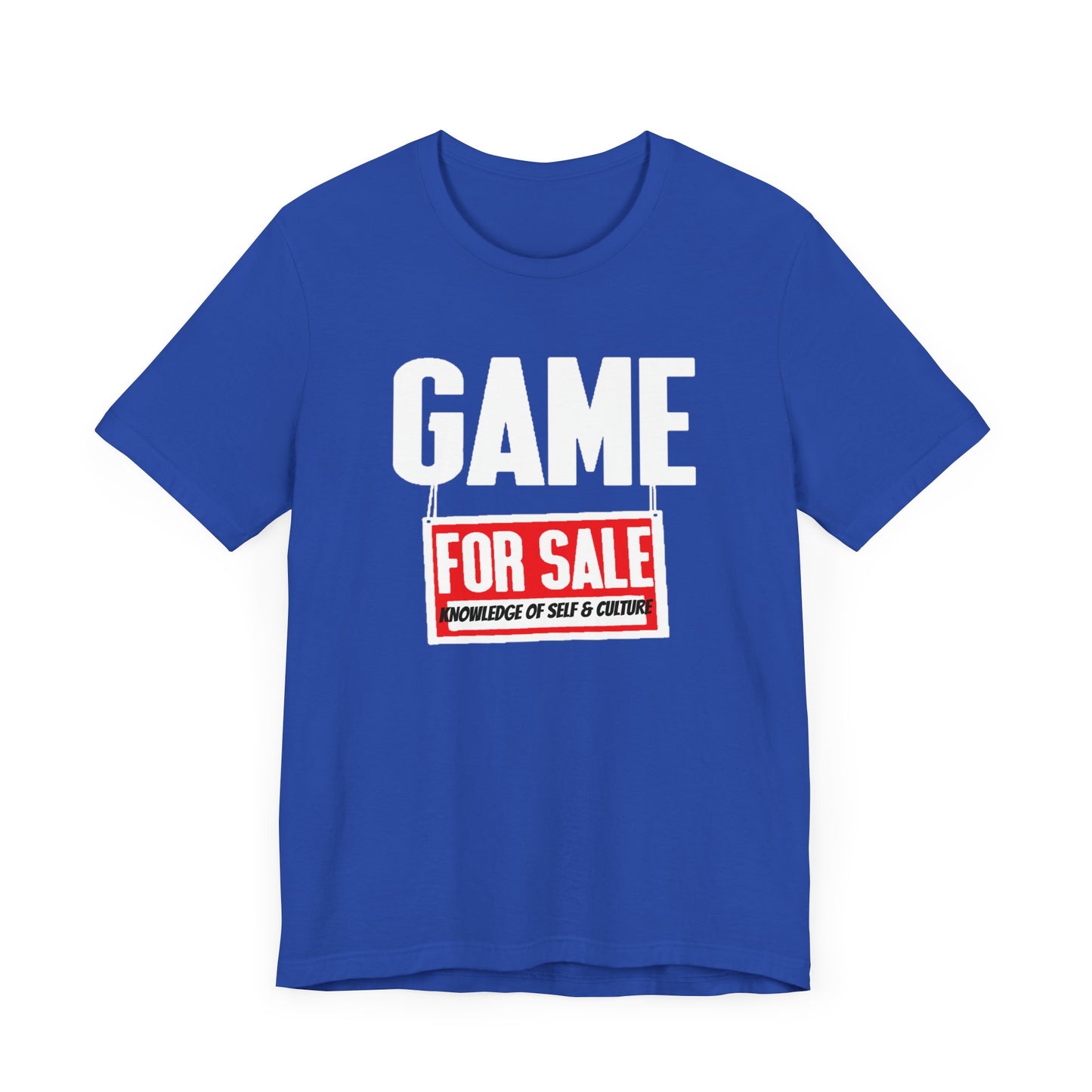 Game For Sale: Unisex Jersey Short Sleeve Tee