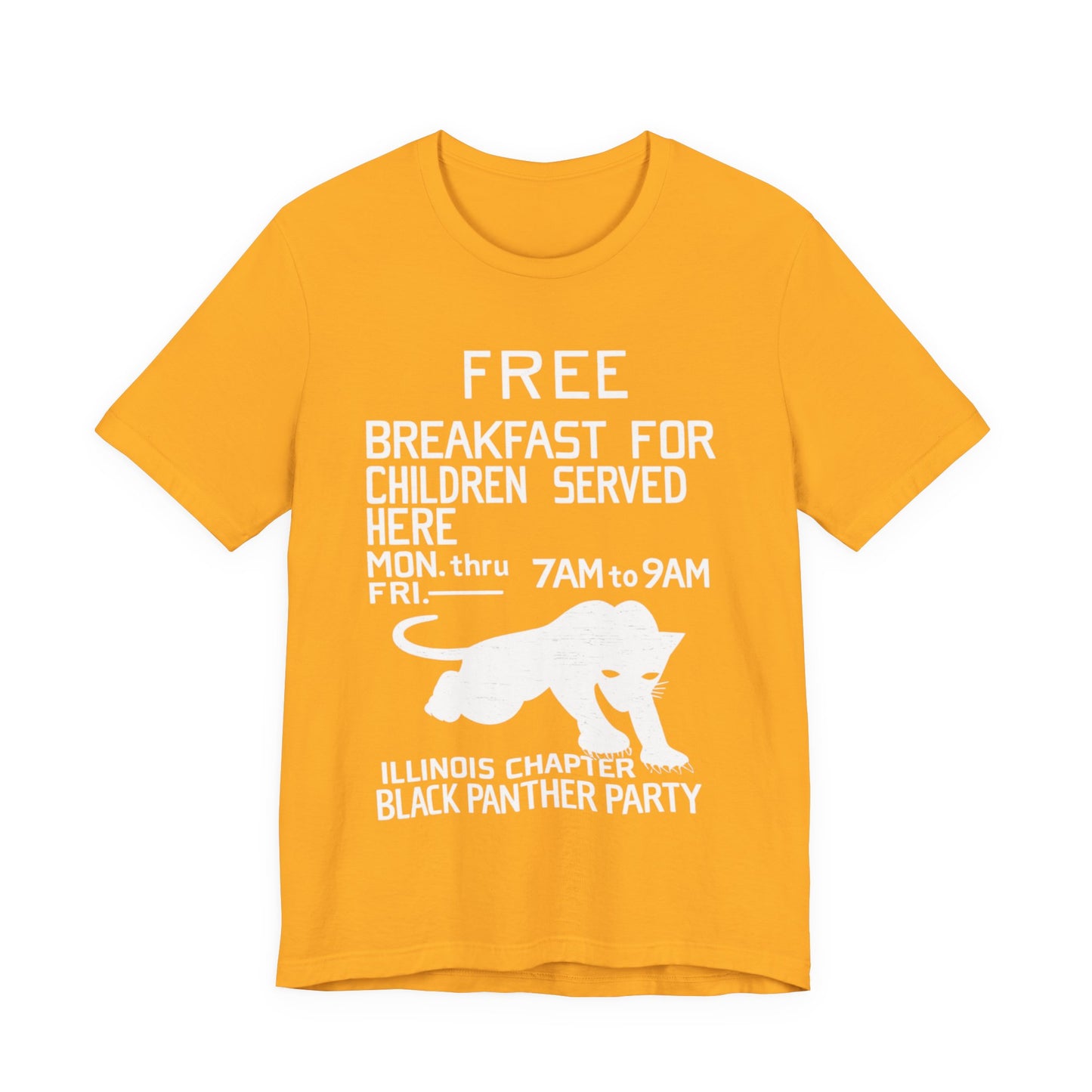 Free Breakfast Program: Unisex Jersey Short Sleeve Tee
