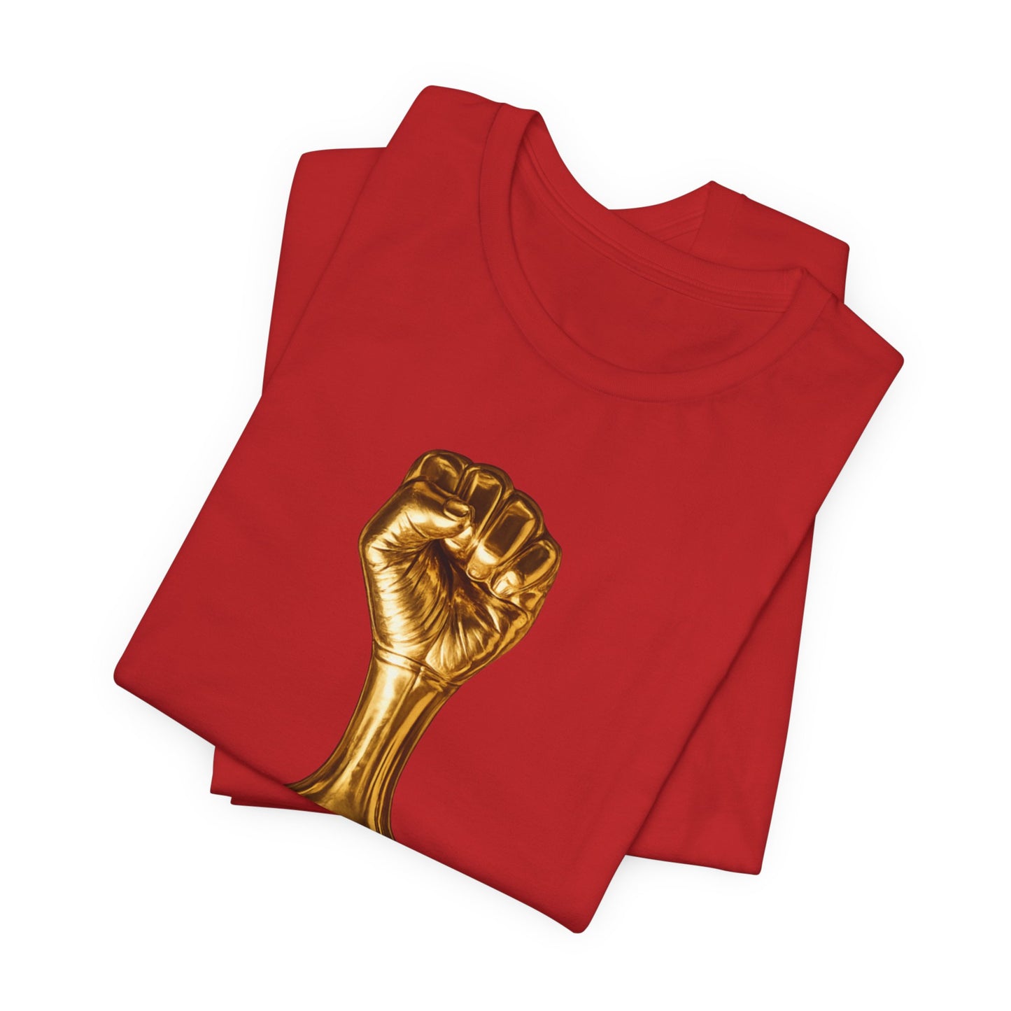 Golden Fist Pick: Unisex Jersey Short Sleeve Tee