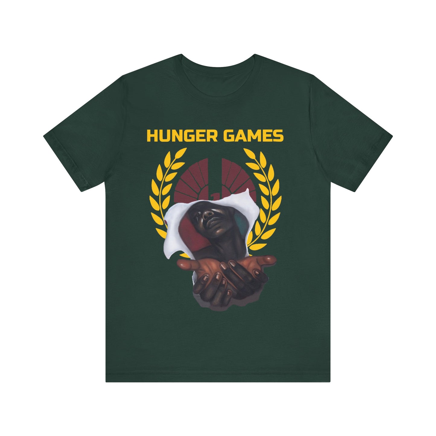 The Real Hunger Games: Unisex Short Sleeve Tee