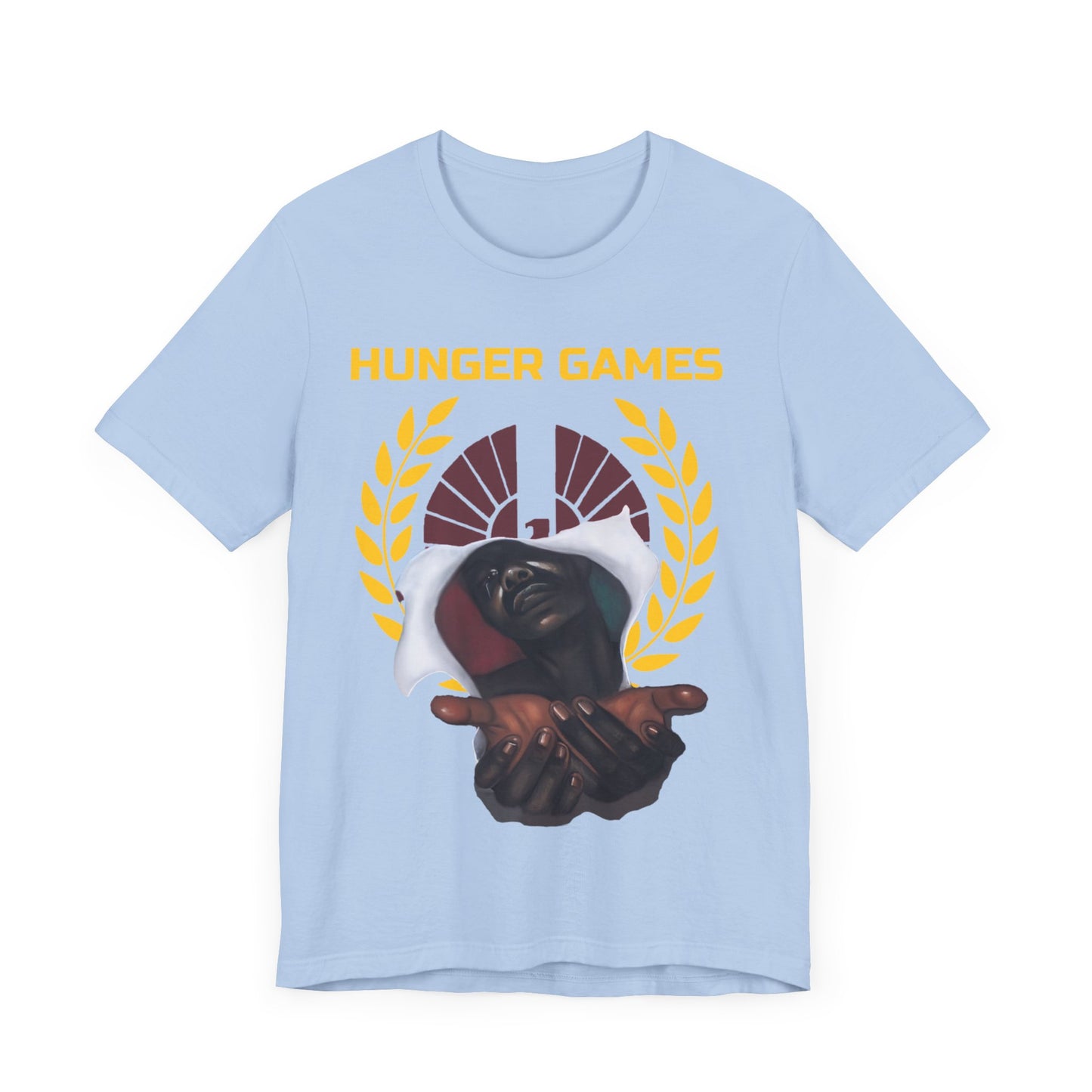 The Real Hunger Games: Unisex Short Sleeve Tee