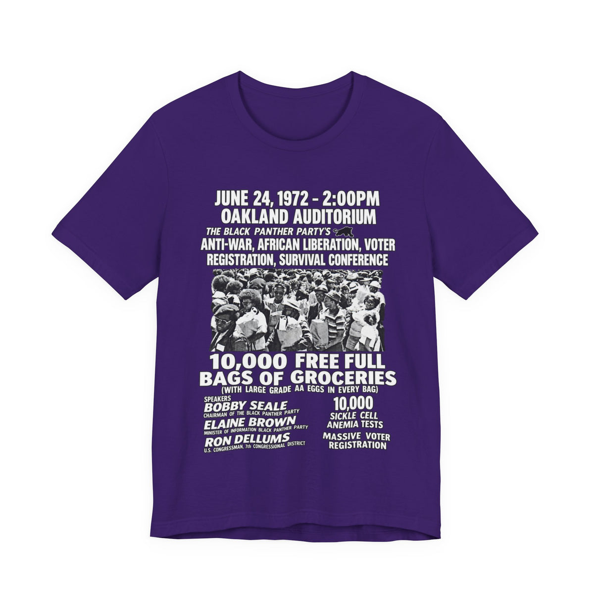 Black Panther Activism: Unisex Jersey Short Sleeve Tee