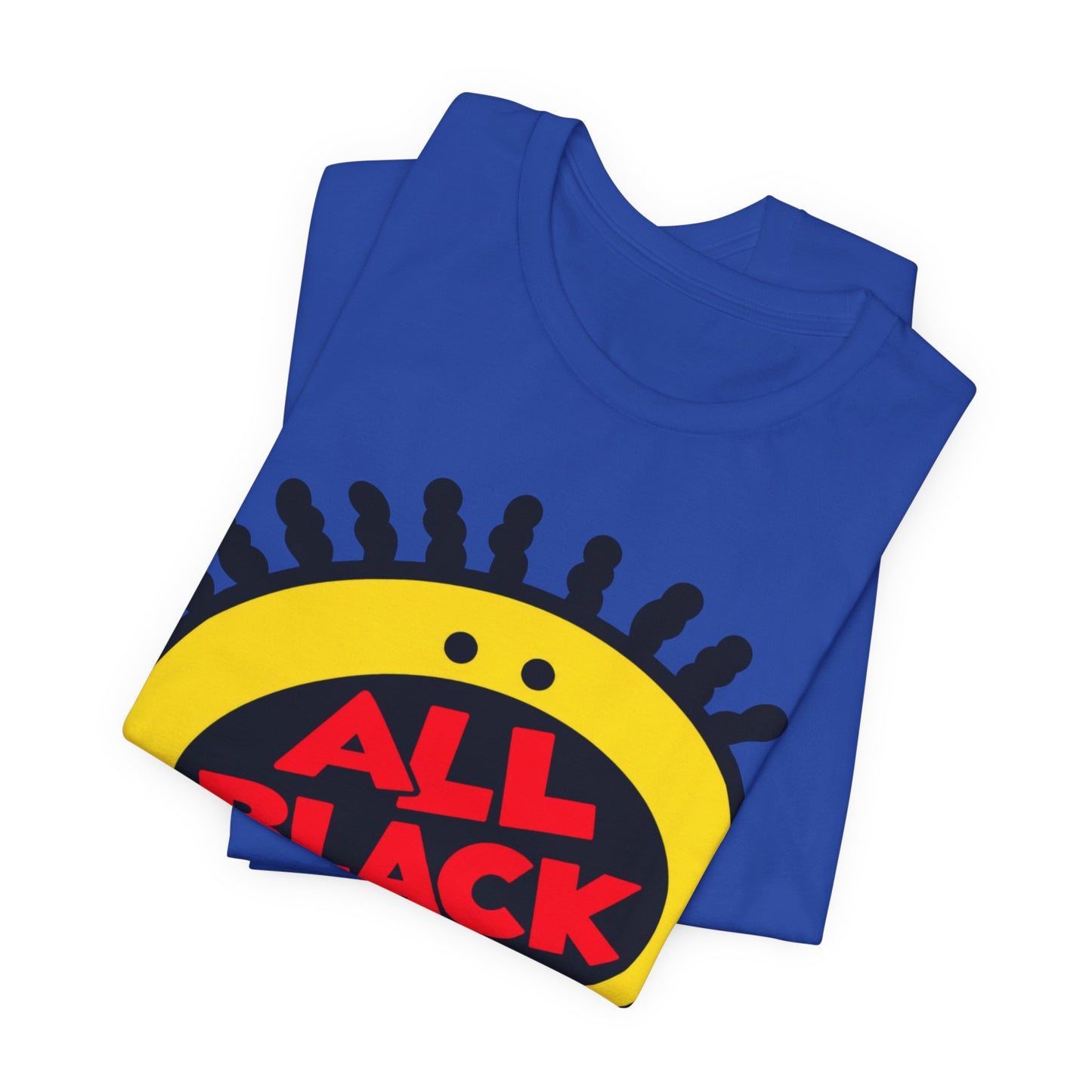 All Black: Unisex Jersey Short Sleeve Tee