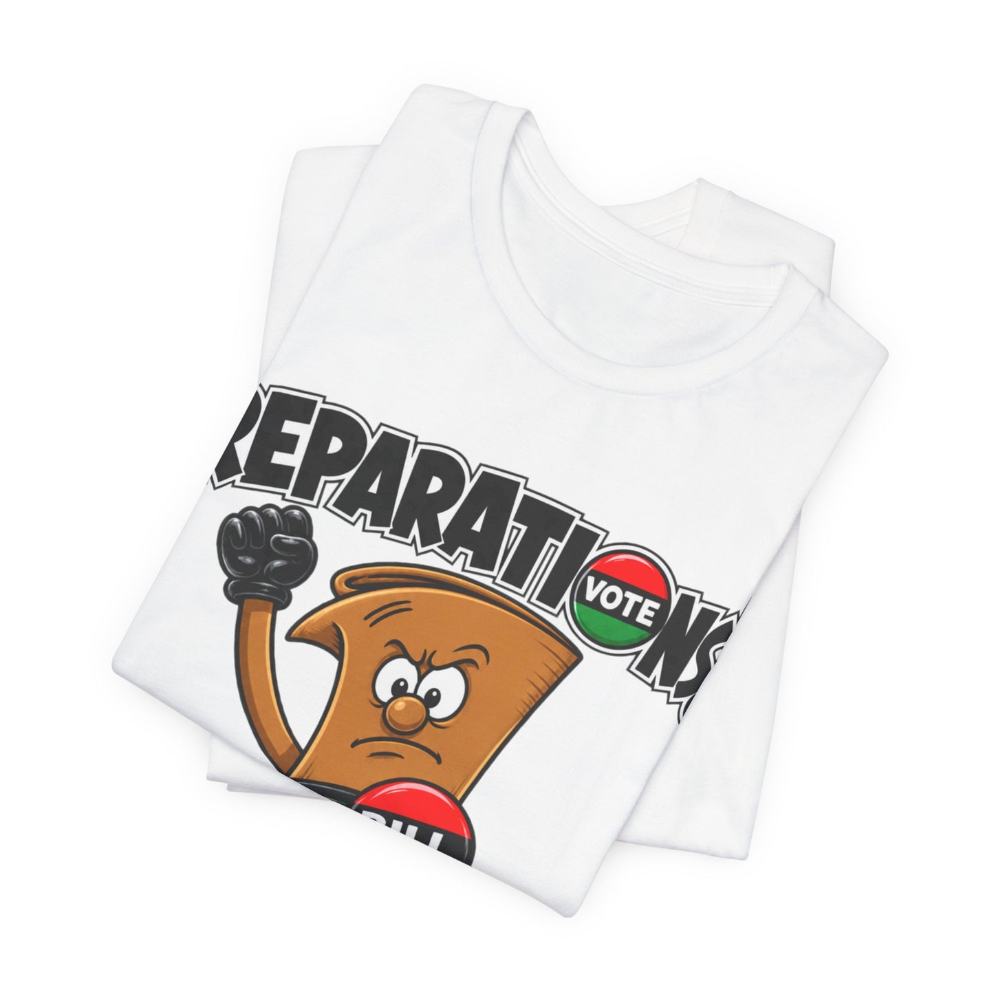 Reparations Bill: Unisex Jersey Short Sleeve Tee