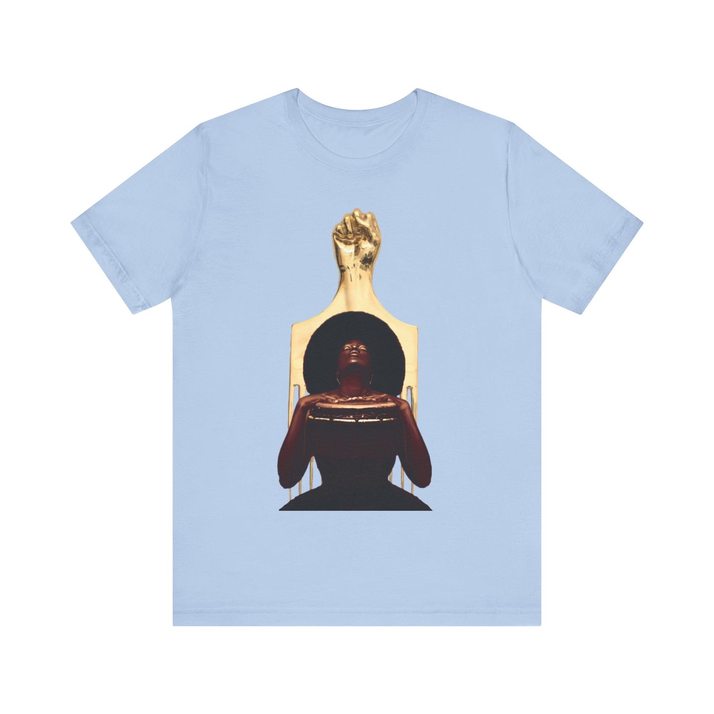 Golden Fro: Unisex Jersey Short Sleeve Tee