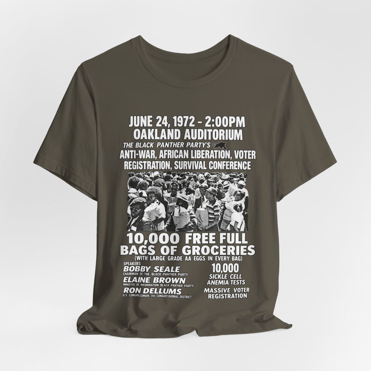 Black Panther Activism: Unisex Jersey Short Sleeve Tee
